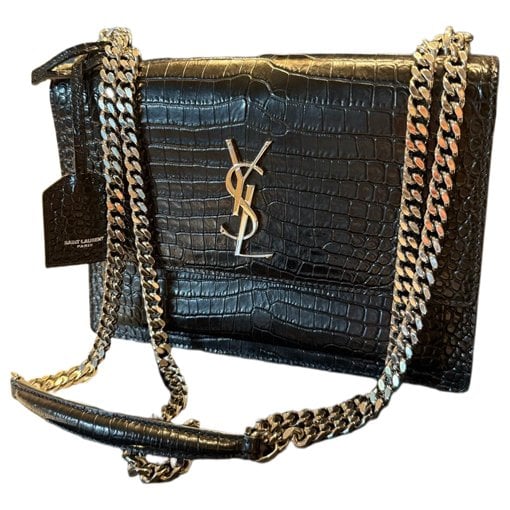 Sunset leather handbag