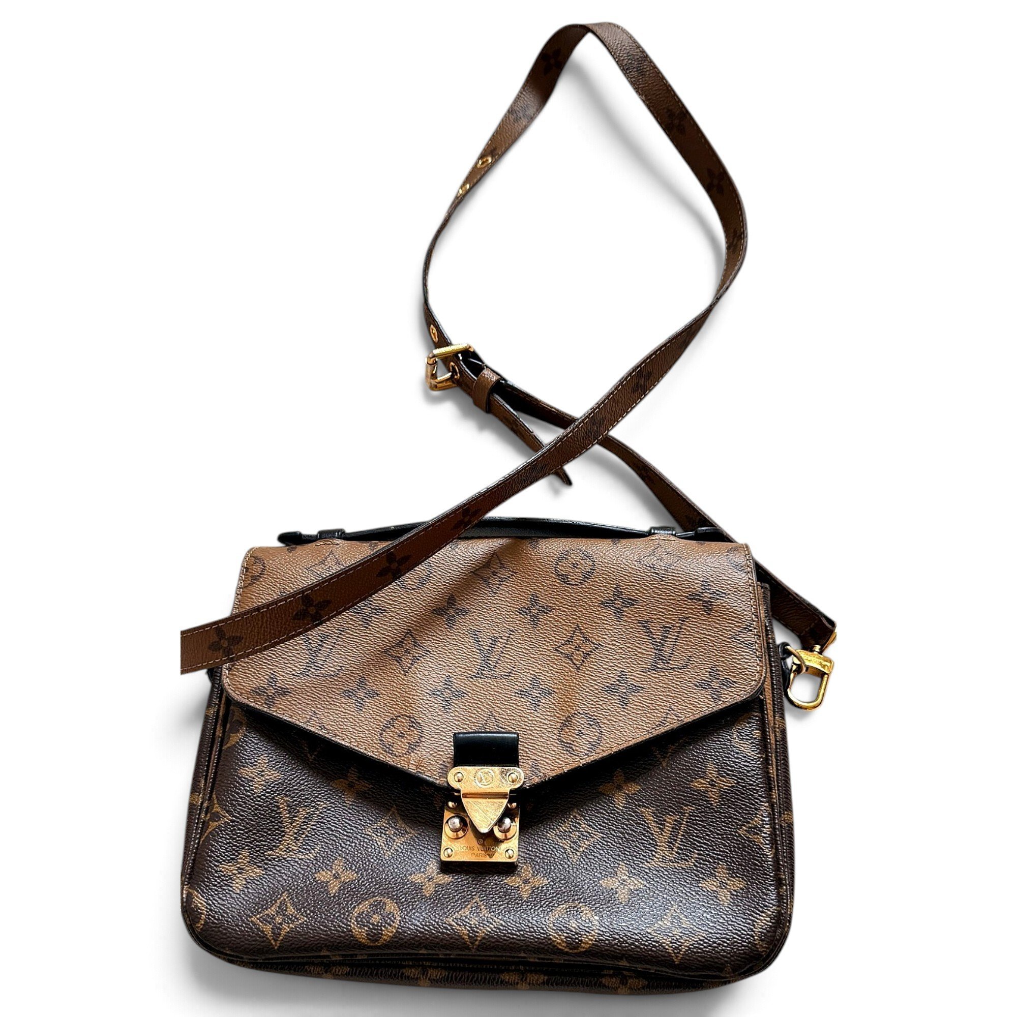 Metis leather crossbody bag