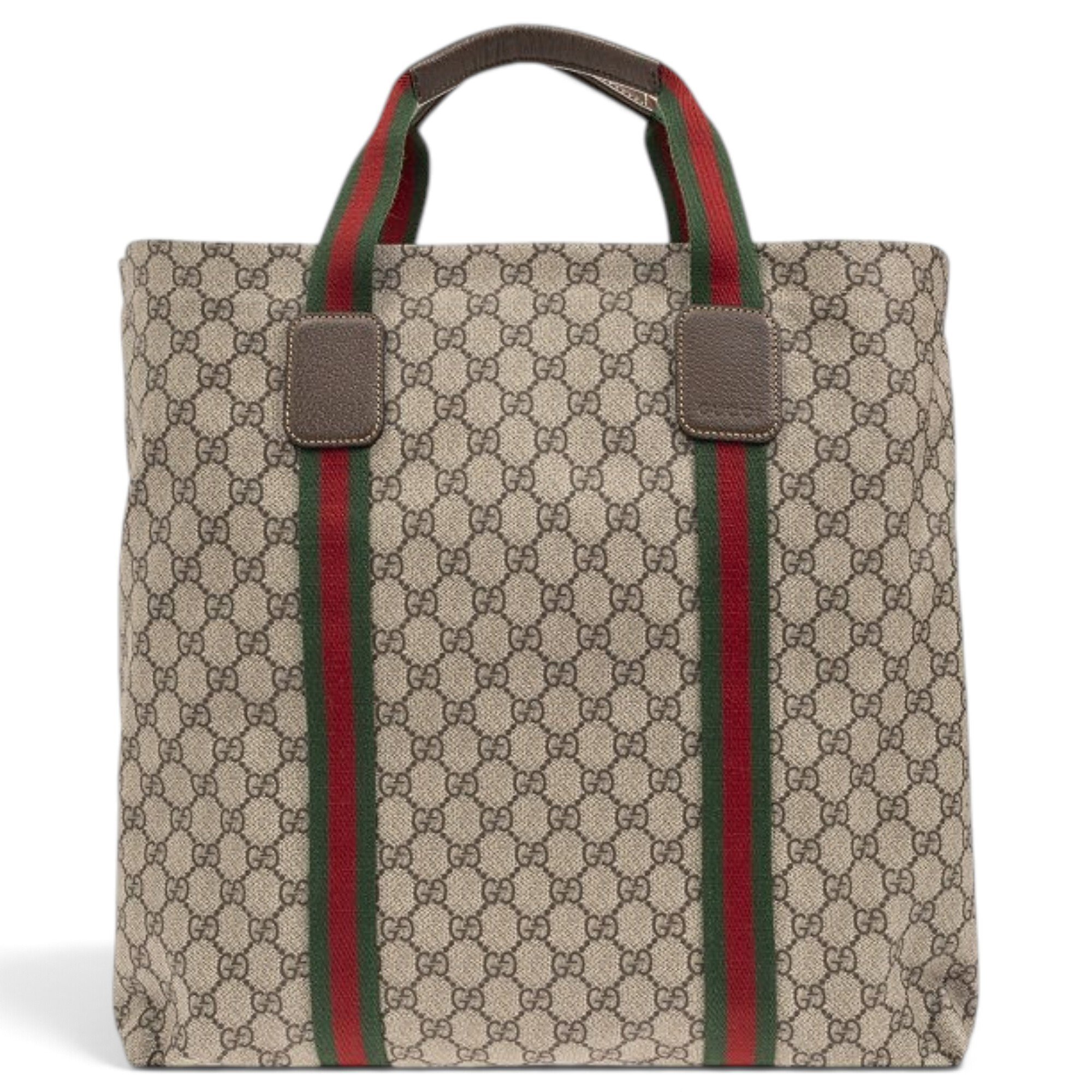 Patent leather tote