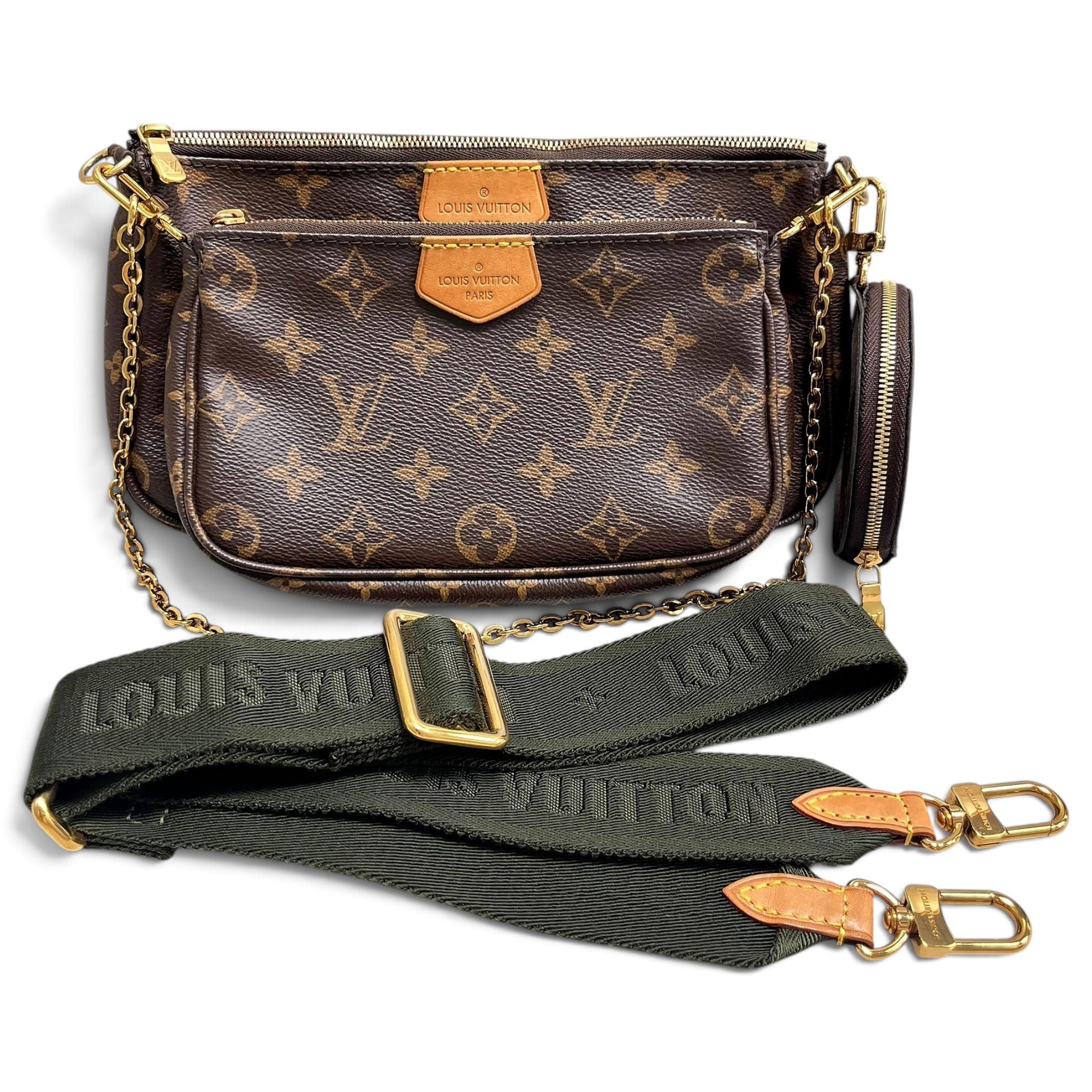 Multi Pochette Accessoires leather handbag
