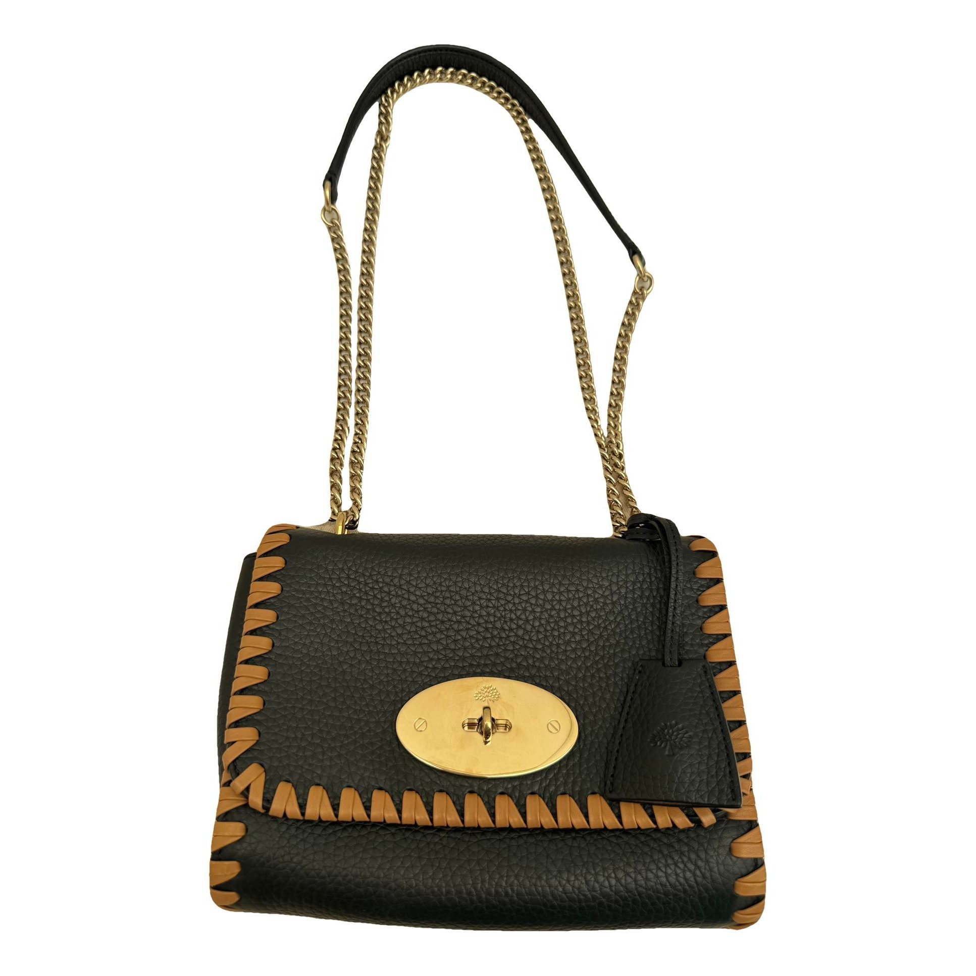 Lily leather handbag