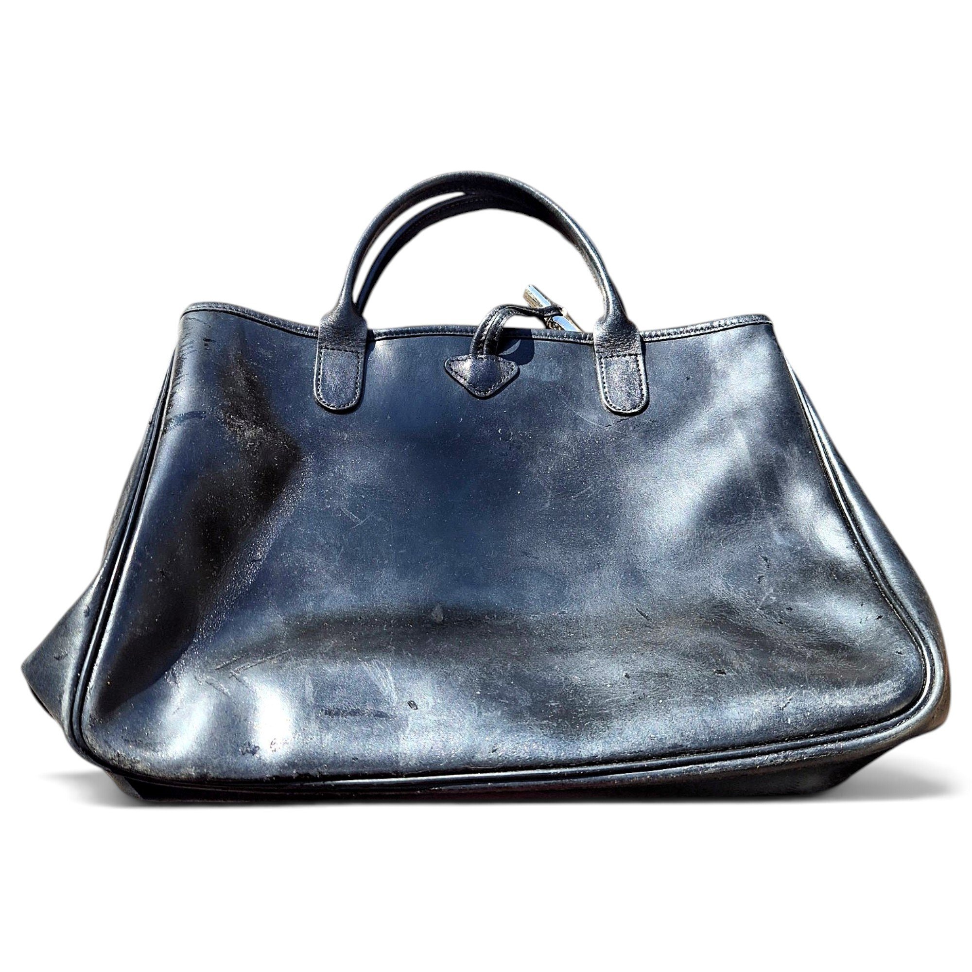 Roseau leather tote