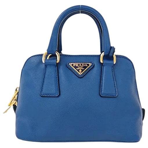 Promenade leather handbag