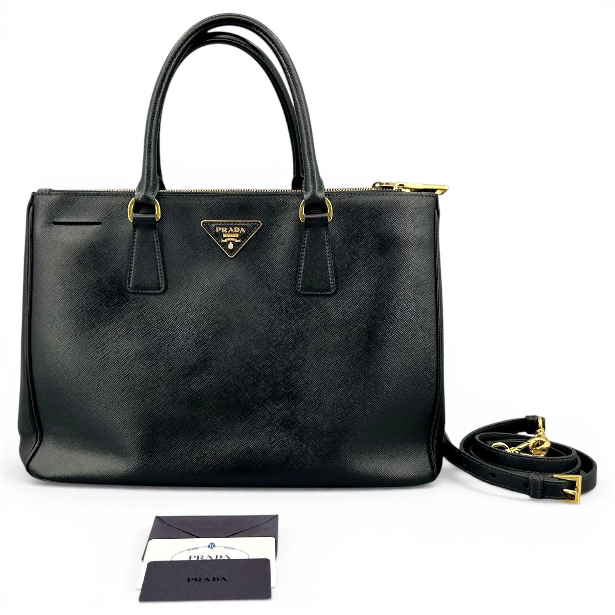 Galleria leather handbag