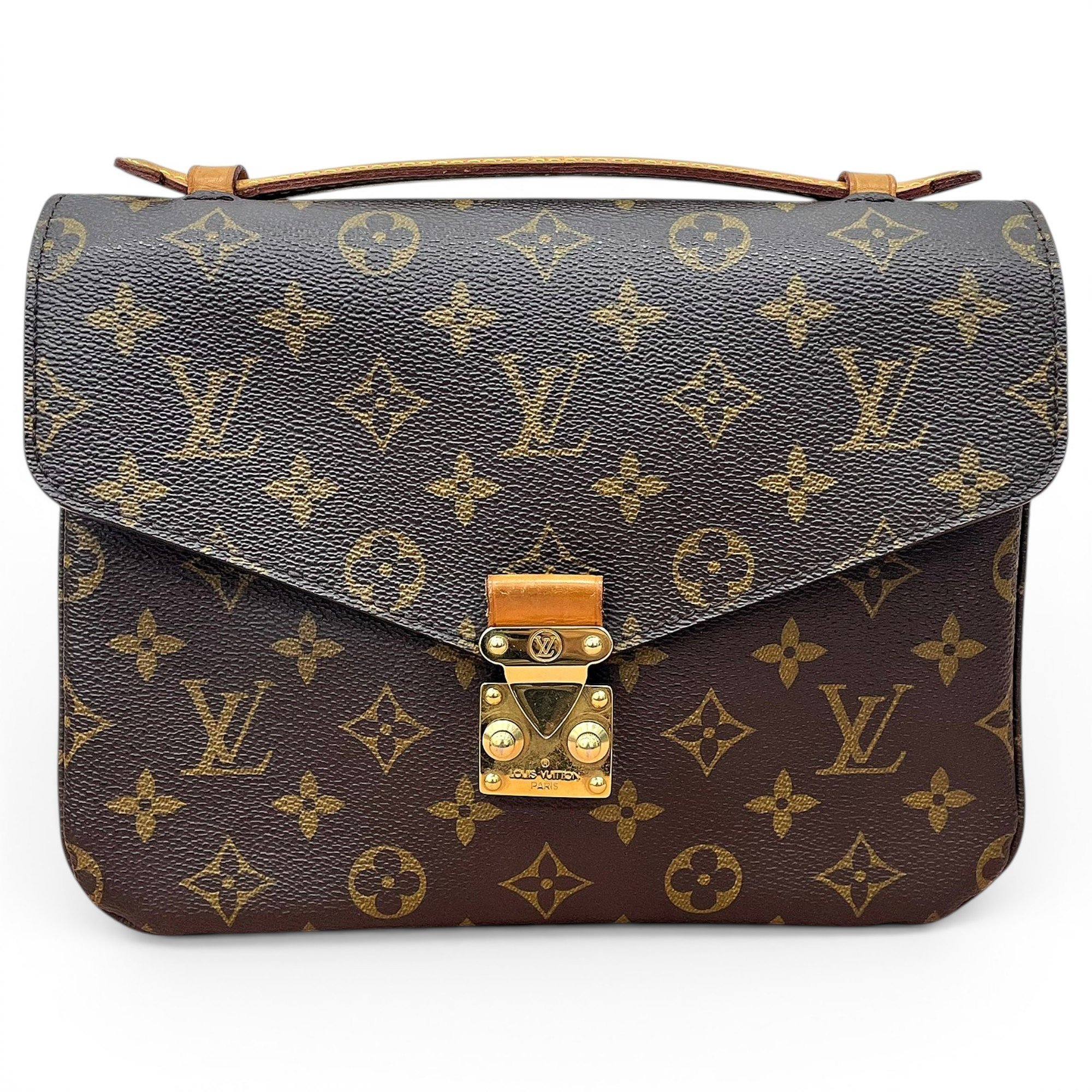 Metis leather handbag