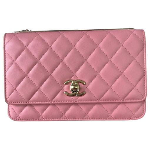 Wallet On Chain Timeless/Classique leather handbag