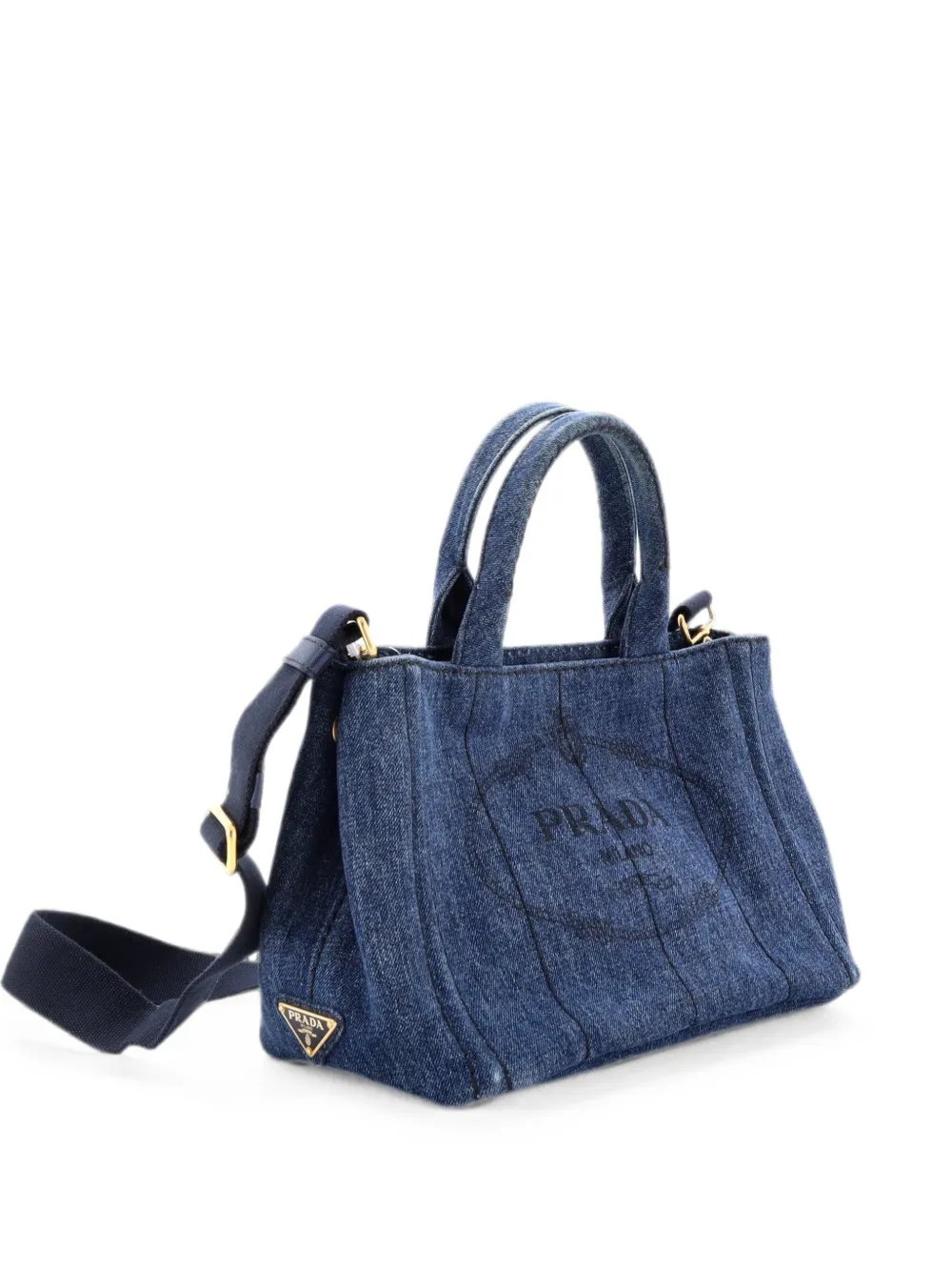 Canapa Convertible Denim Mini tote bag