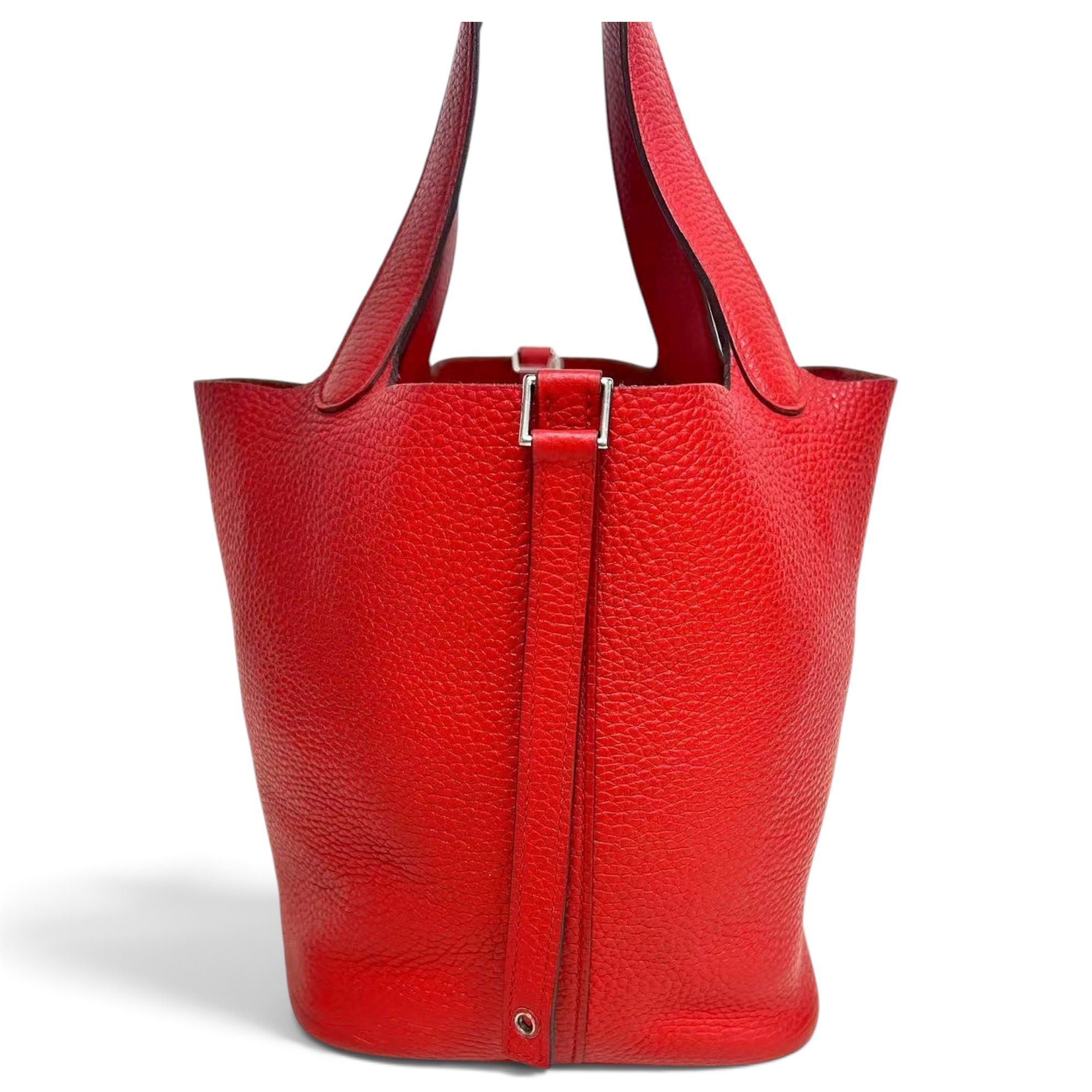 Picotin leather handbag