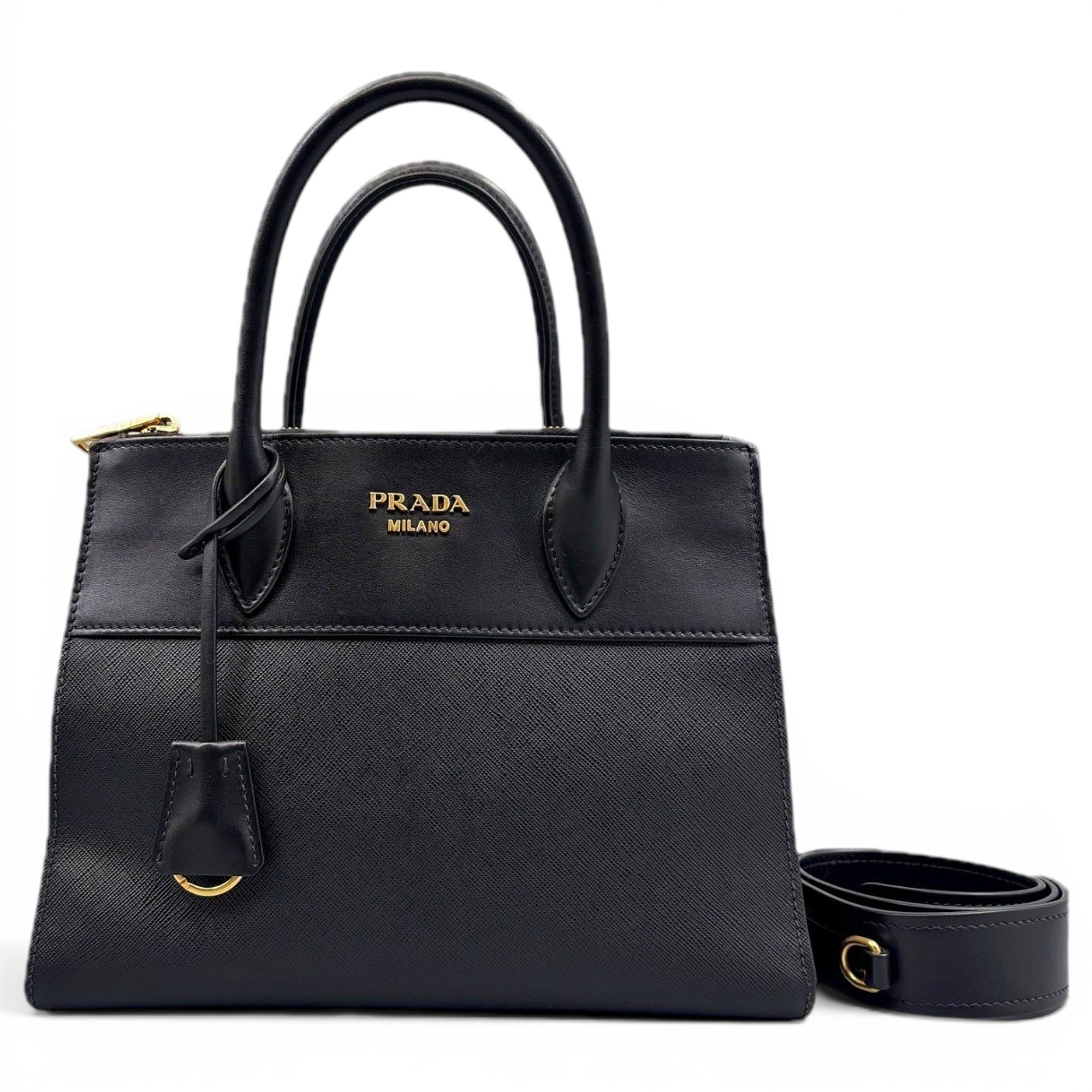 Leather handbag