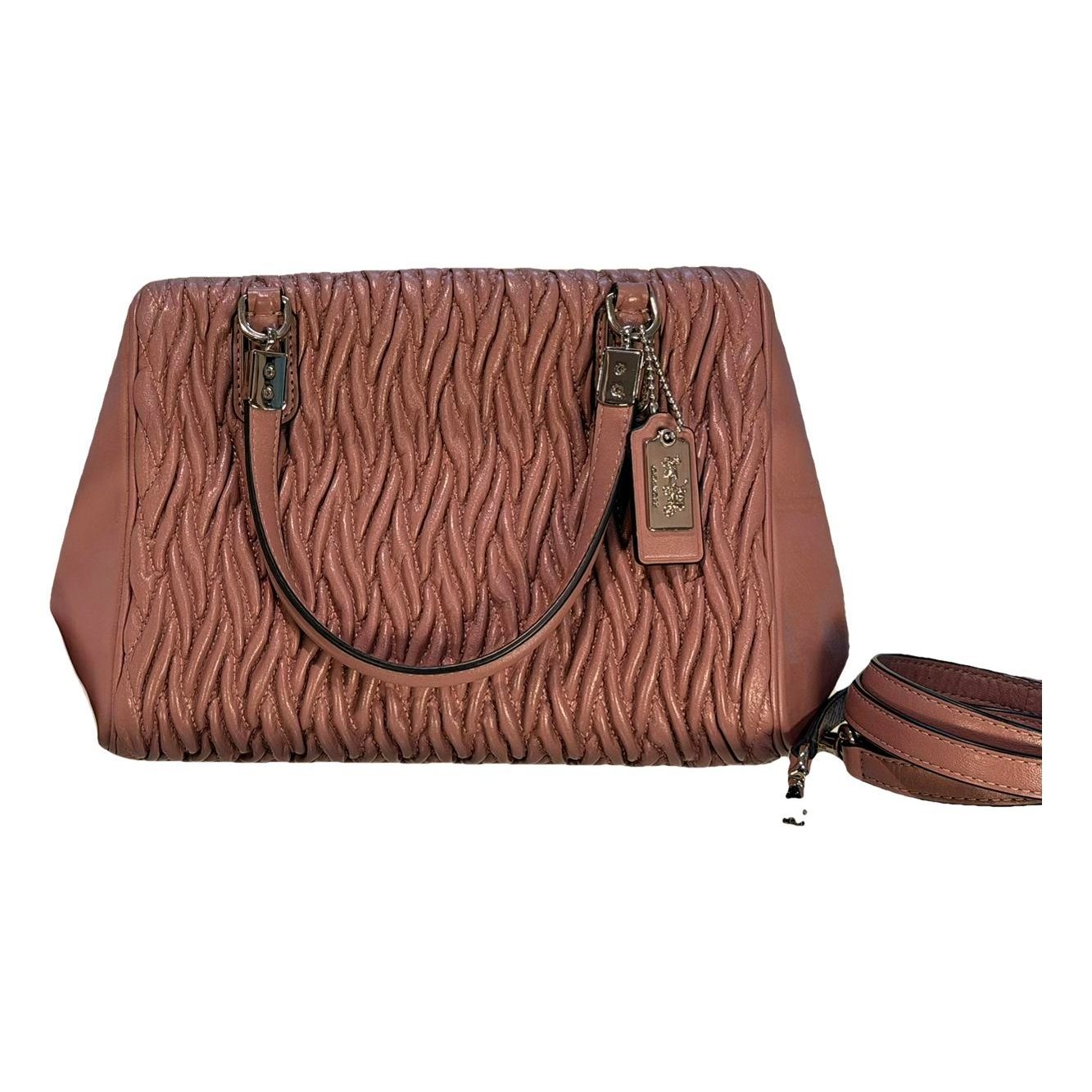 Leather crossbody bag