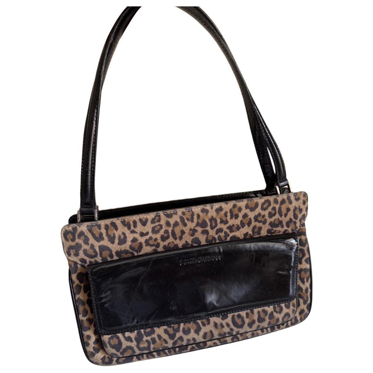 Patent leather handbag