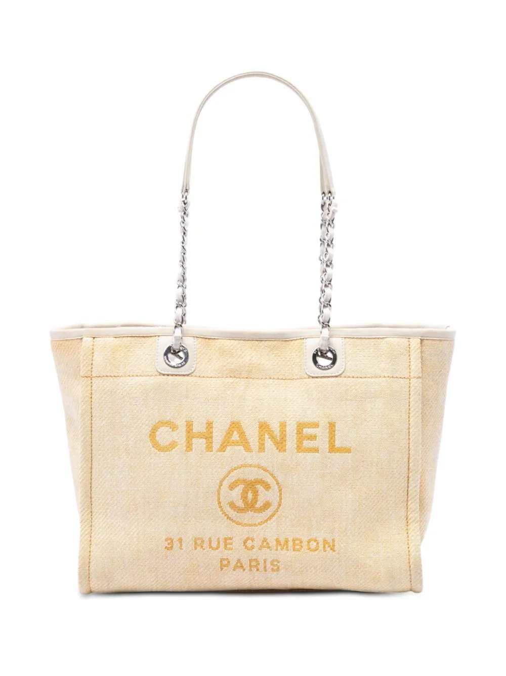 2013-2014 Small Raffia Deauville tote bag