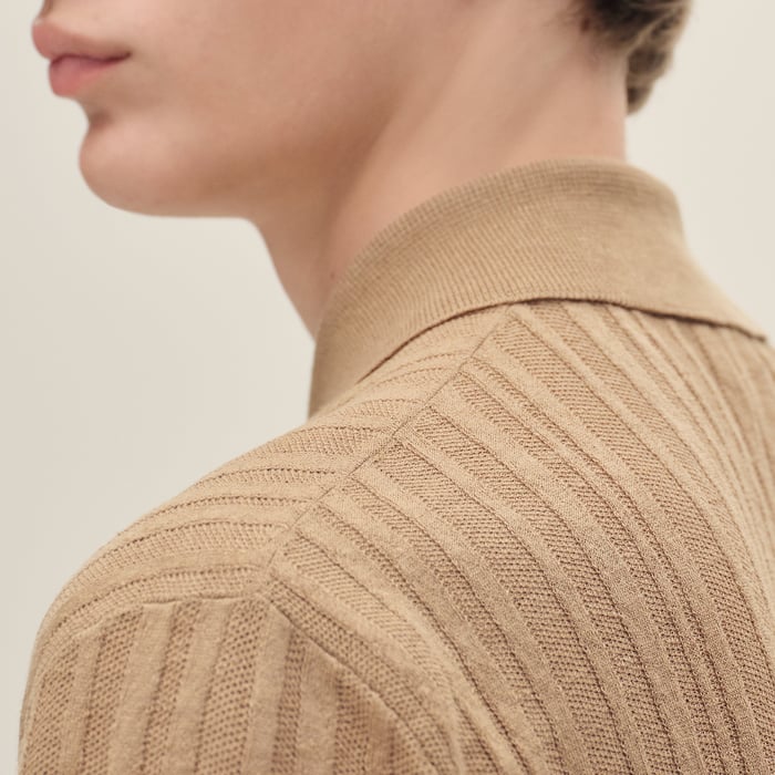 Kraft Short-sleeve Straight Cut Shirt
