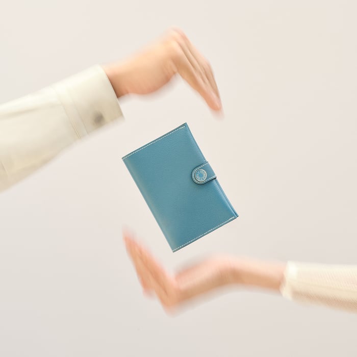 Bleu De Prusse R.M.S Passport Holder
