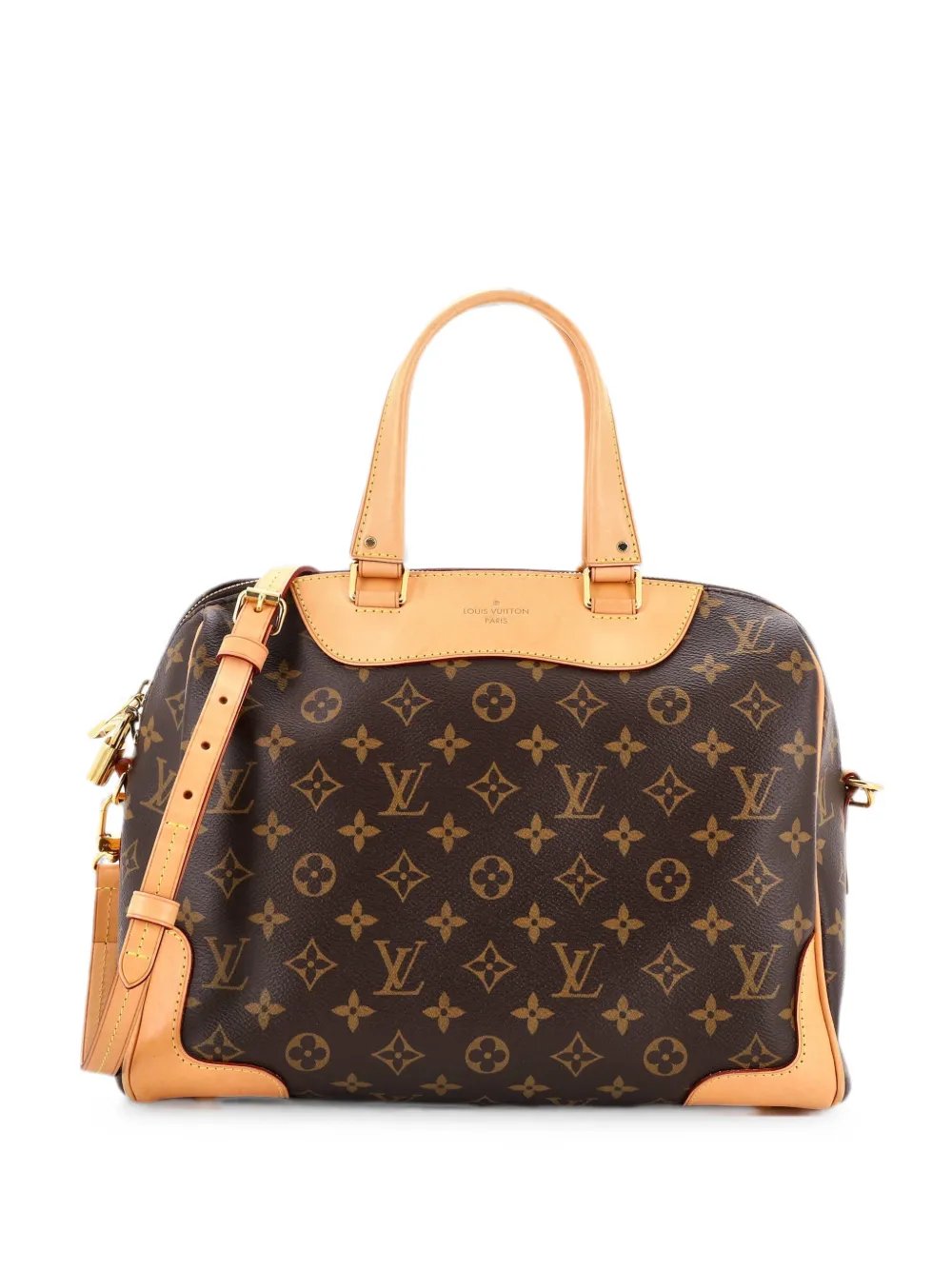 Retiro NM Handbag Monogram Canvas and Leather satchel