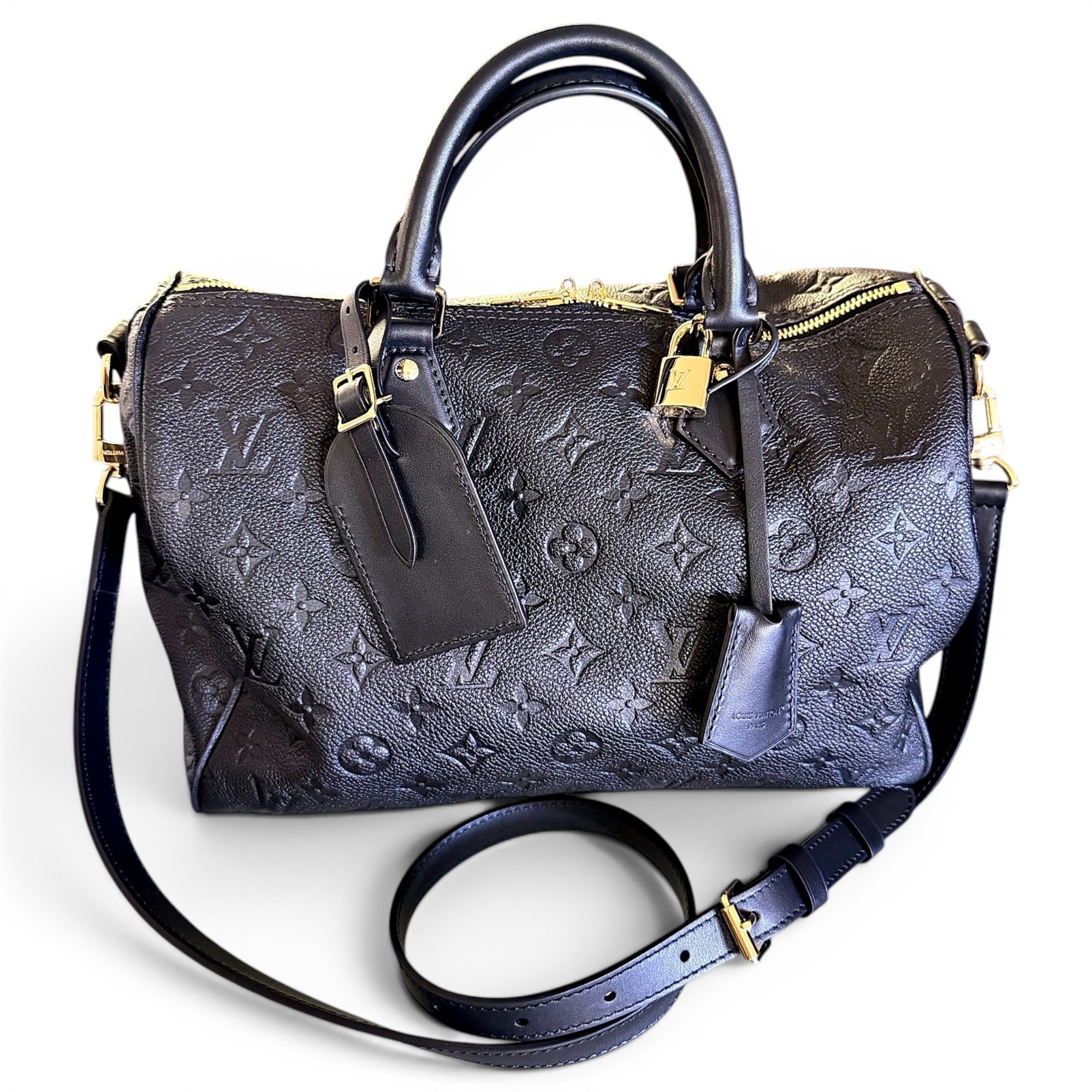 Louis Vuitton Speedy Bandoulière leather handbag