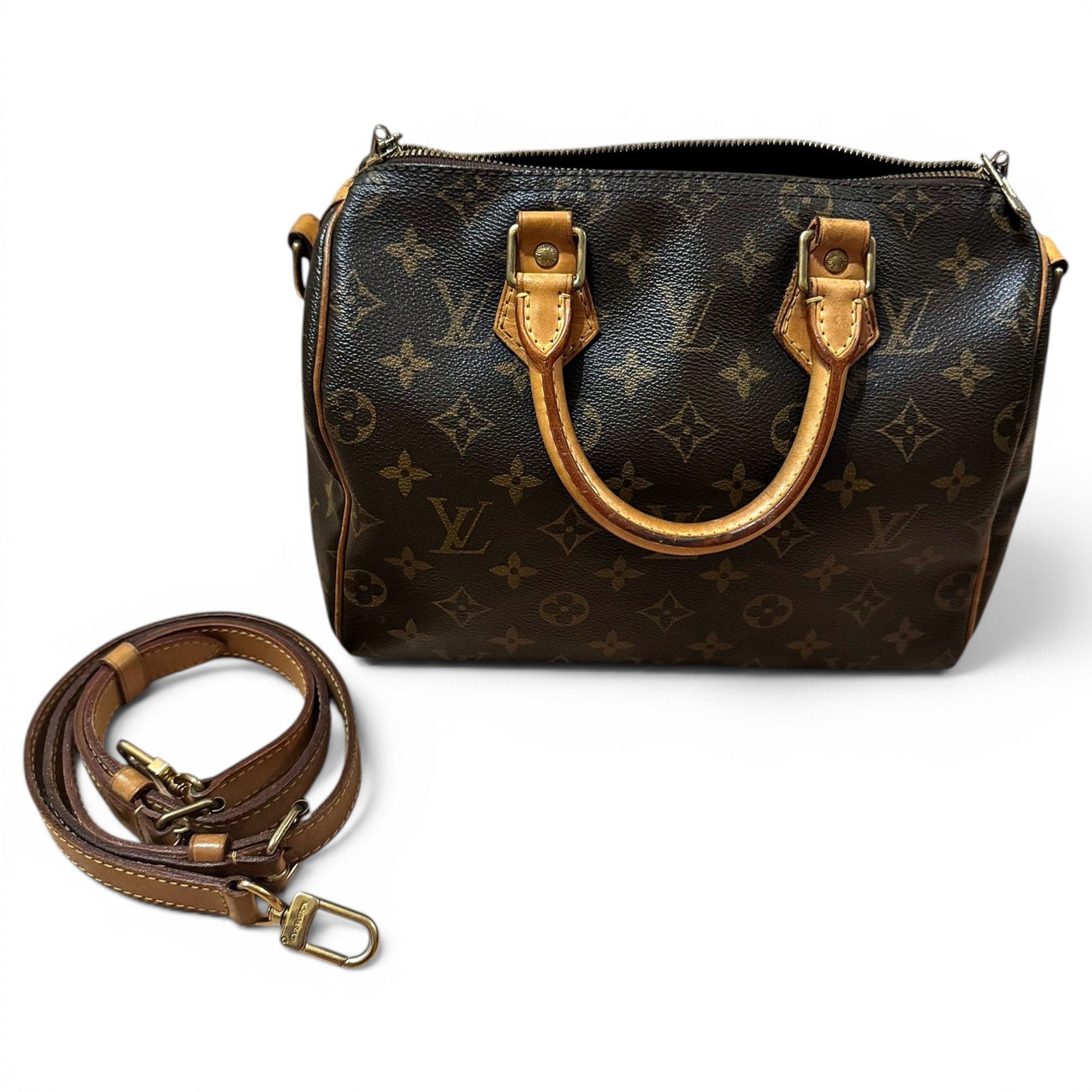 Speedy Bandoulière leather handbag