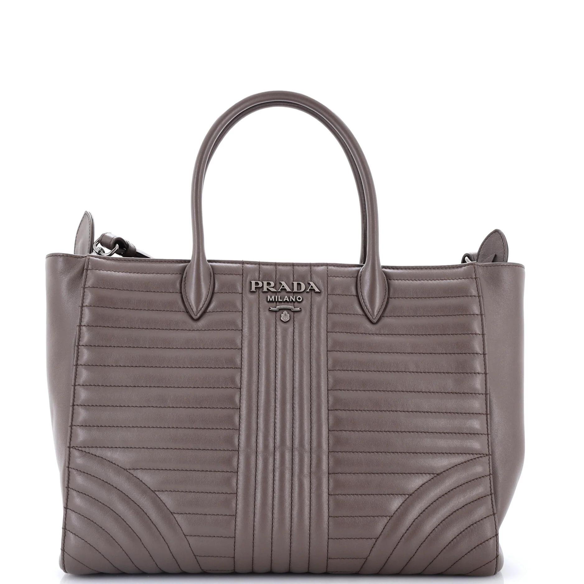 Leather tote