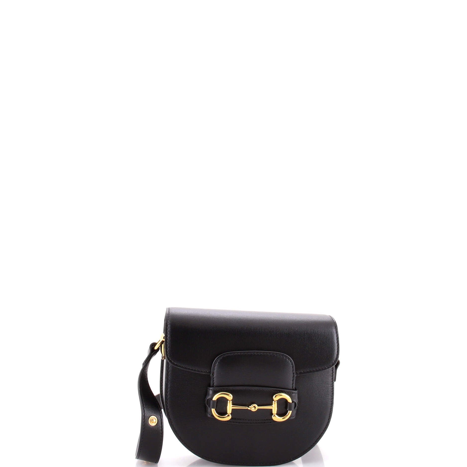 Horsebit 1955 Rounded Shoulder Bag Leather Mini