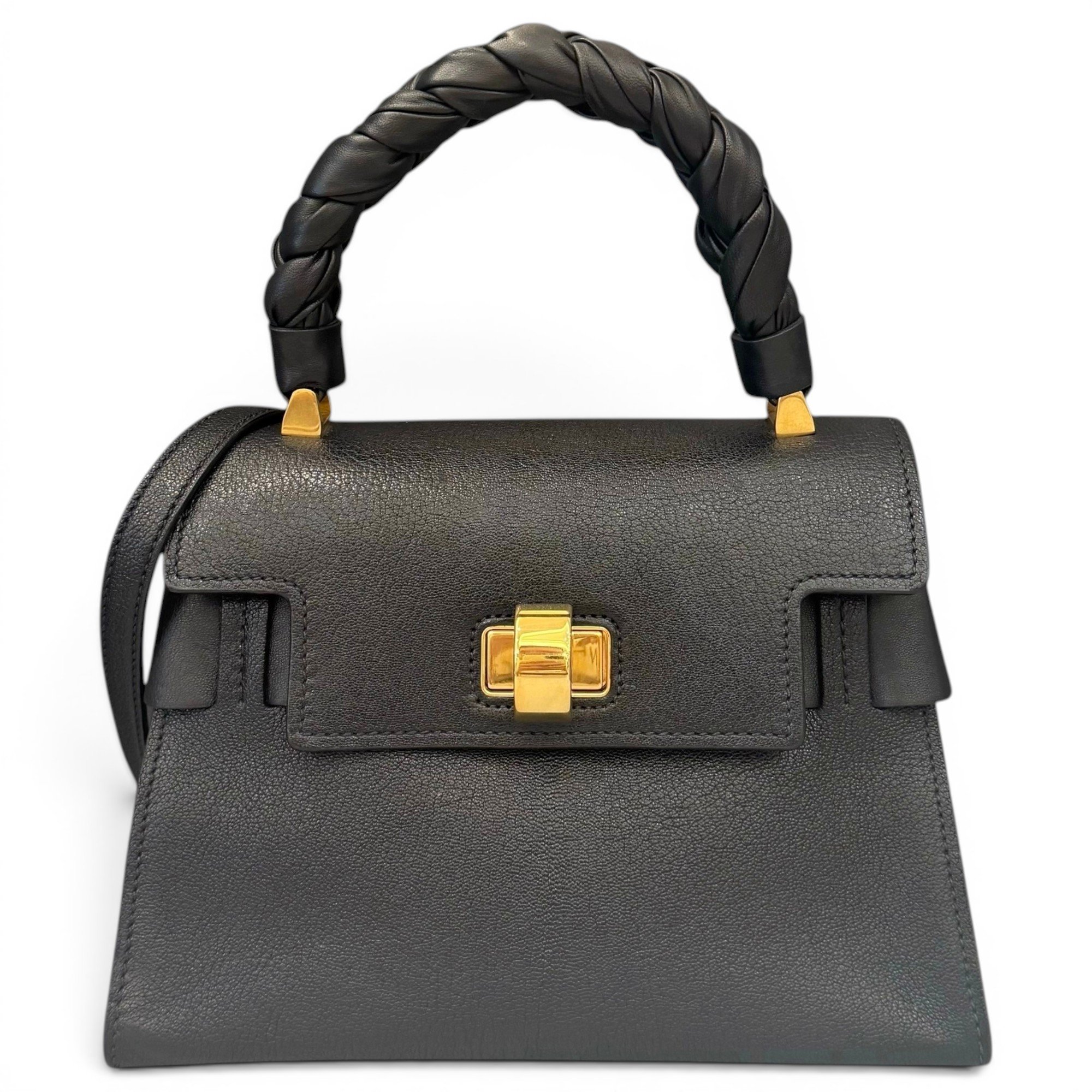 Leather handbag