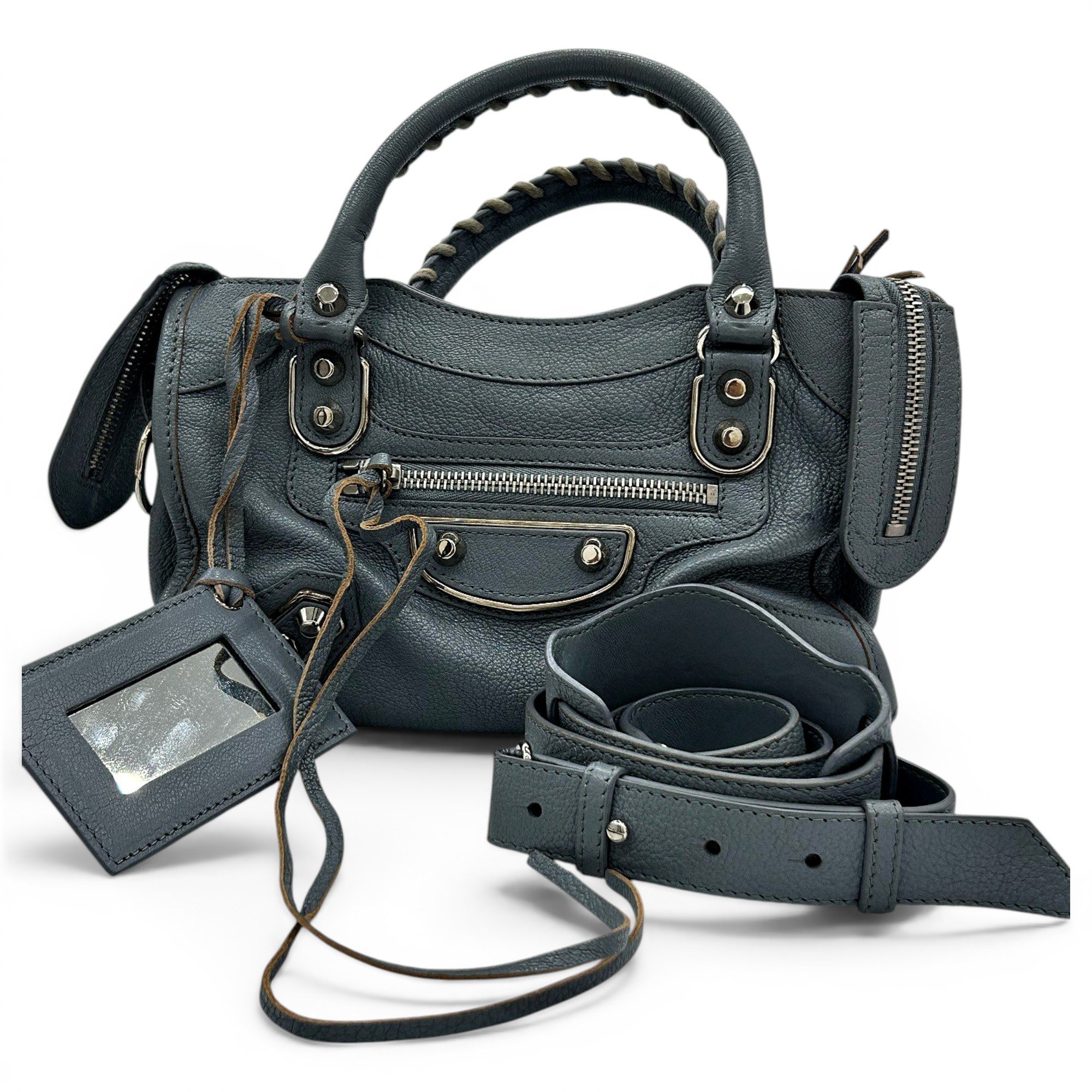 Balenciaga City leather handbag