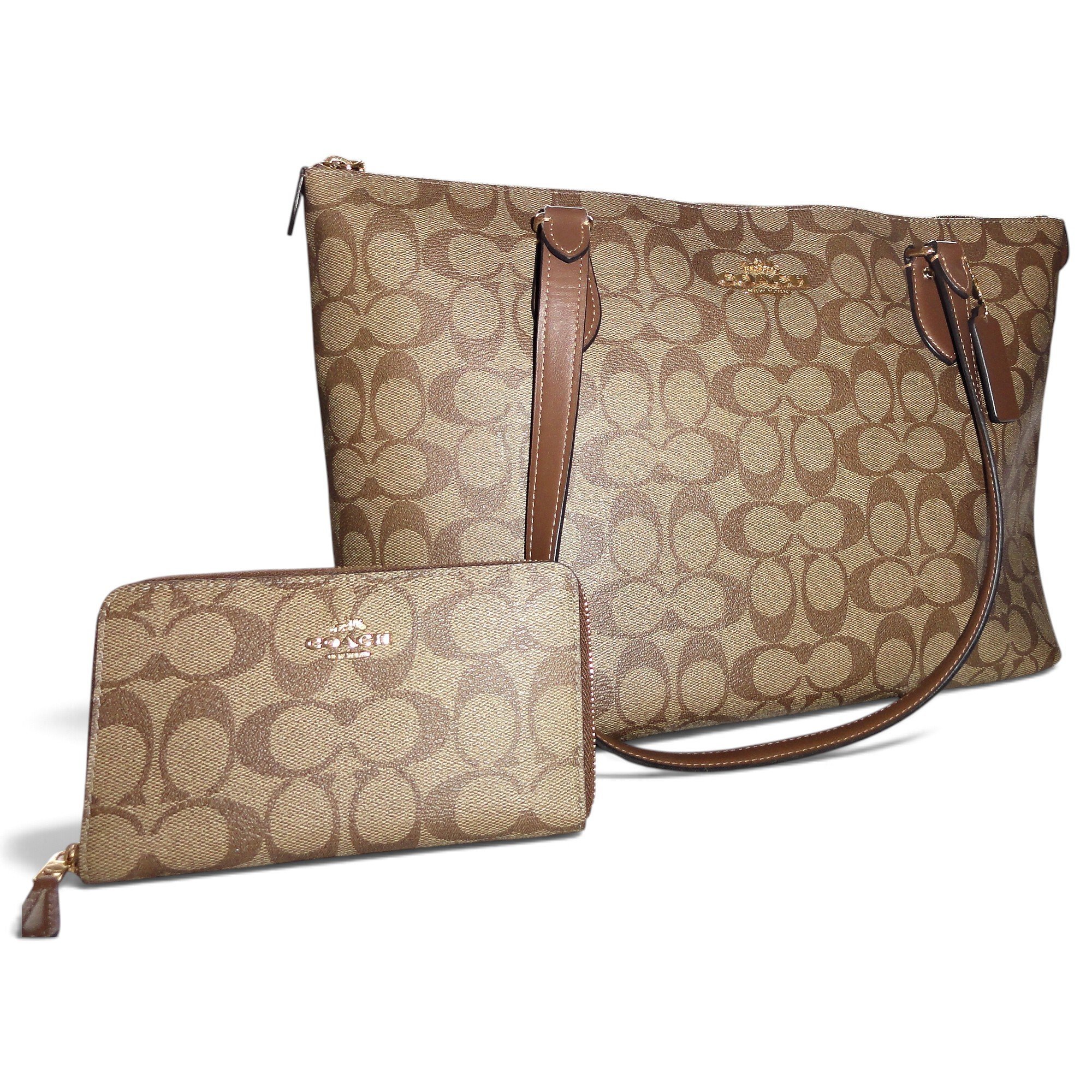 Leather tote