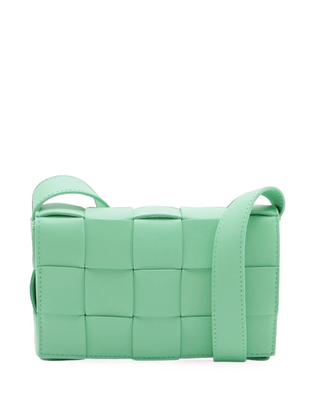 2012-2026 Small Nappa Intrecciato Cassette crossbody bag