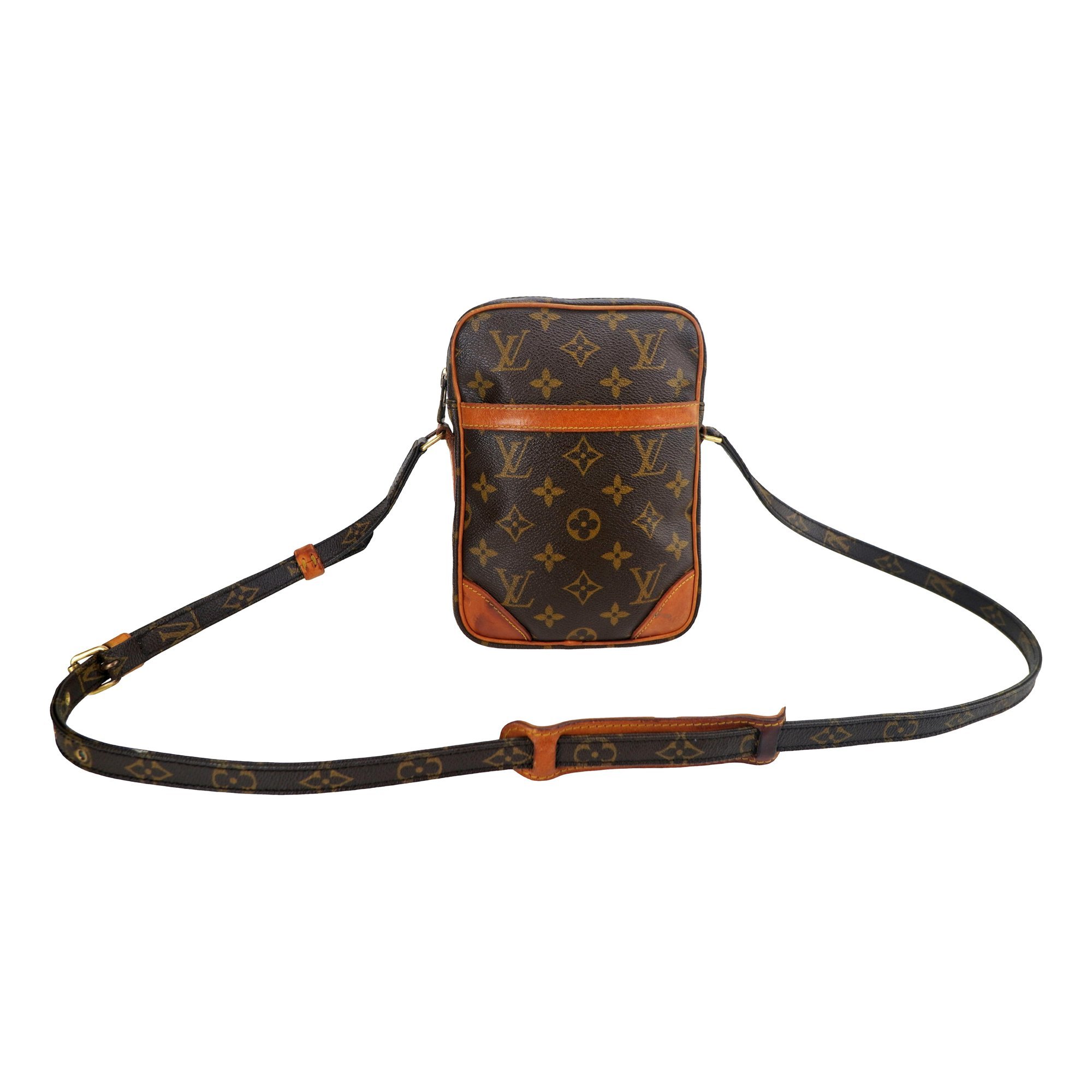 Danube leather crossbody bag