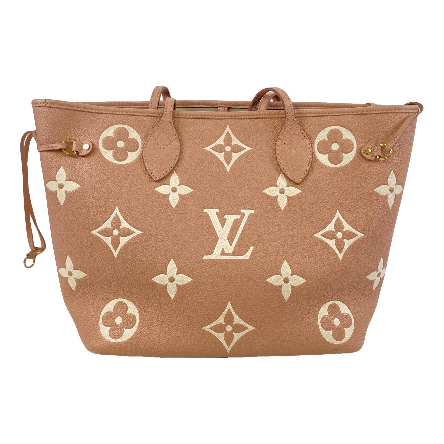 Neverfull leather tote
