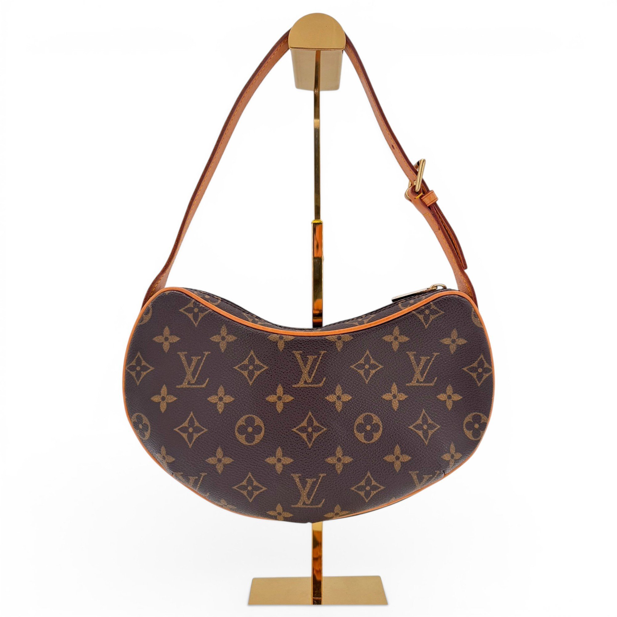 Croissant cloth handbag