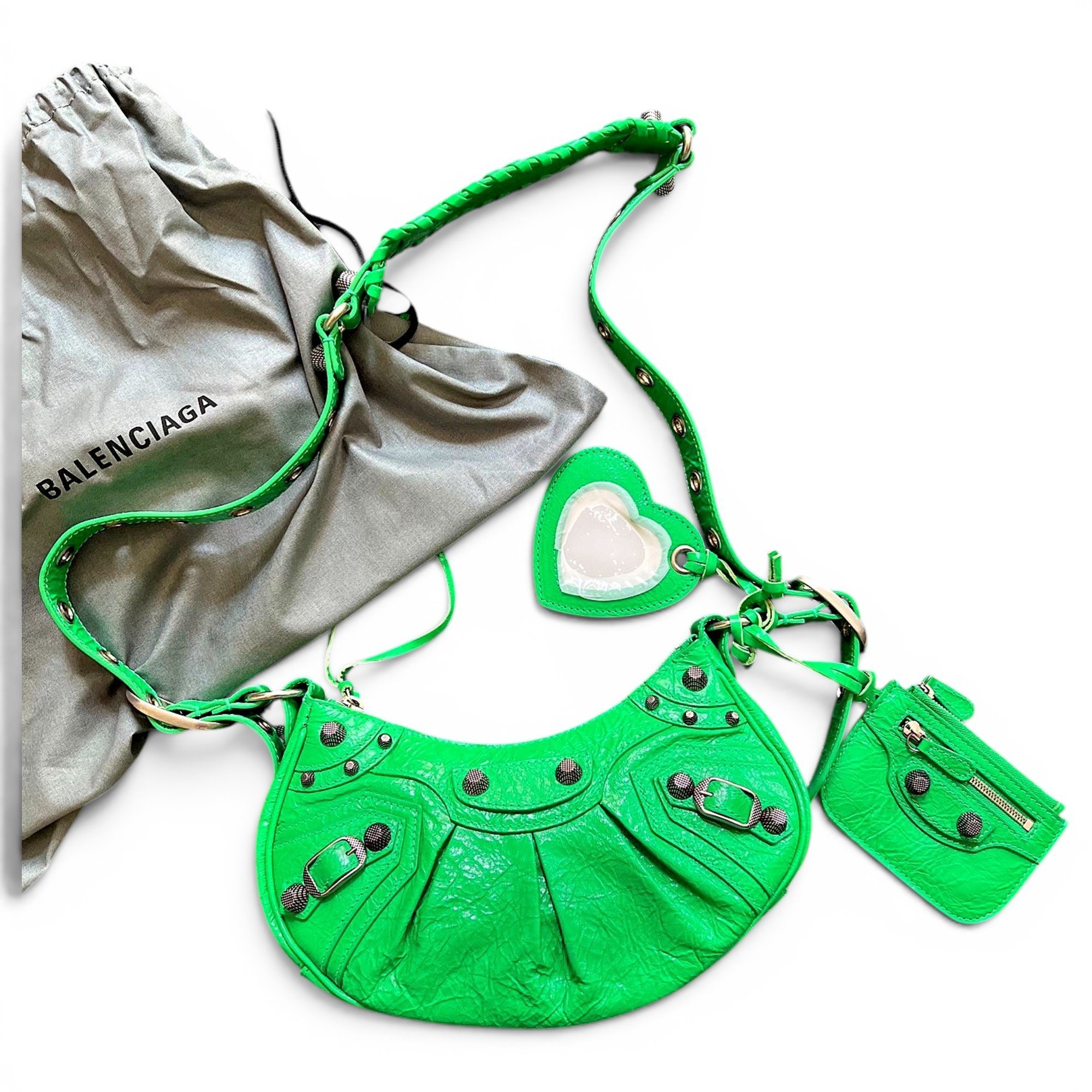 Le Cagole leather handbag