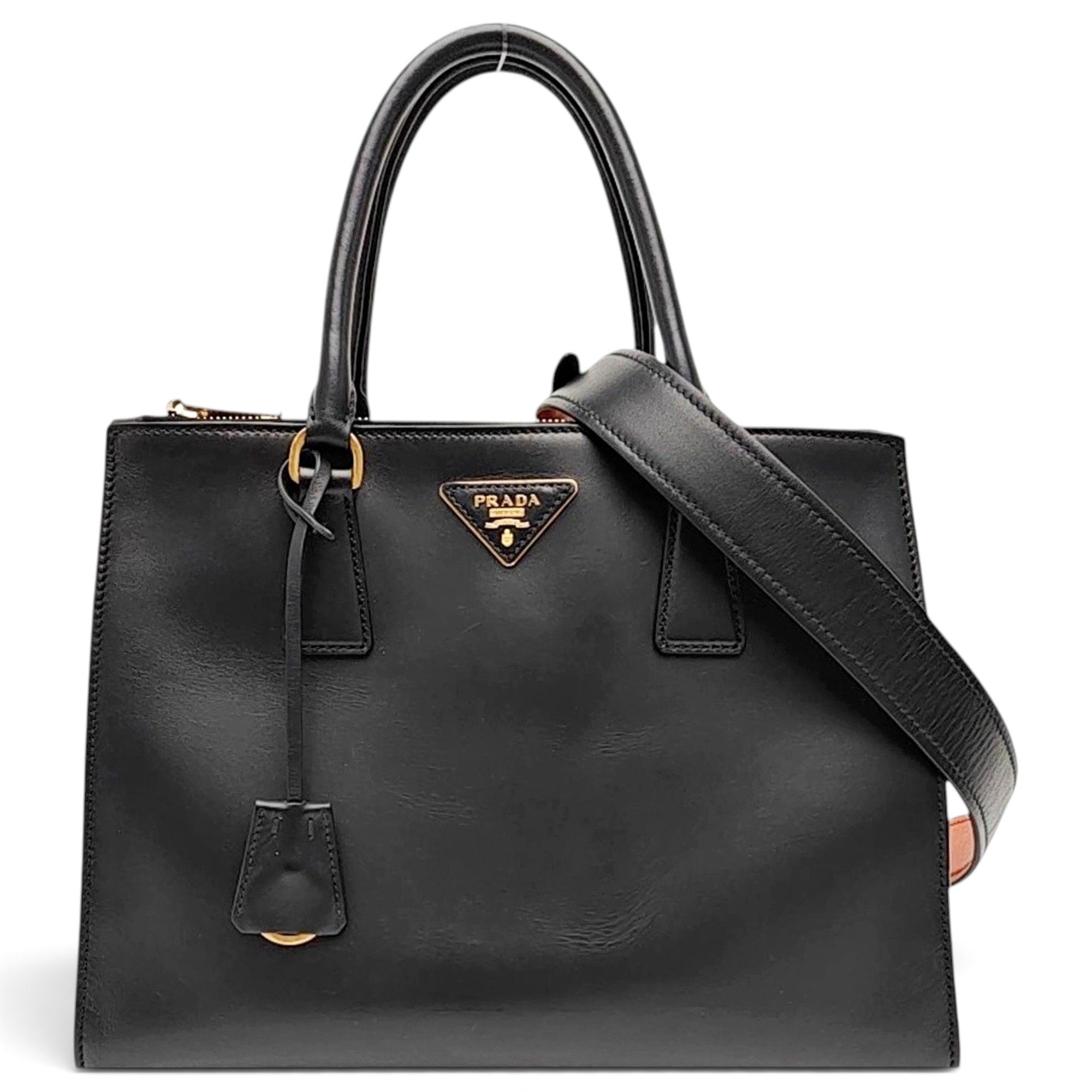 Galleria leather handbag