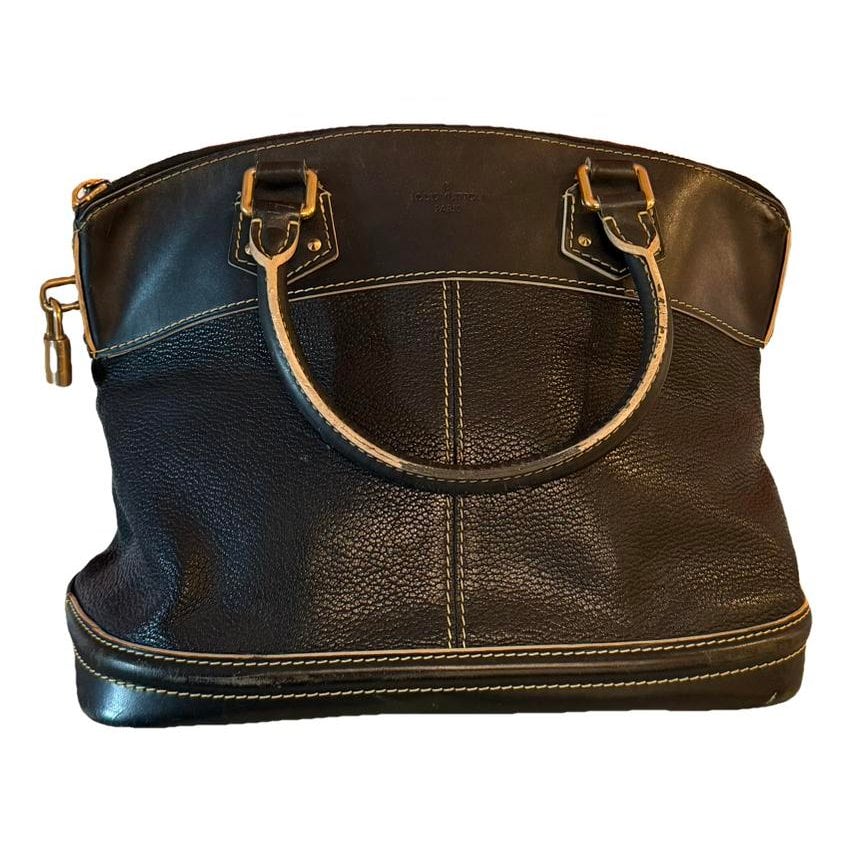 Lockit leather handbag