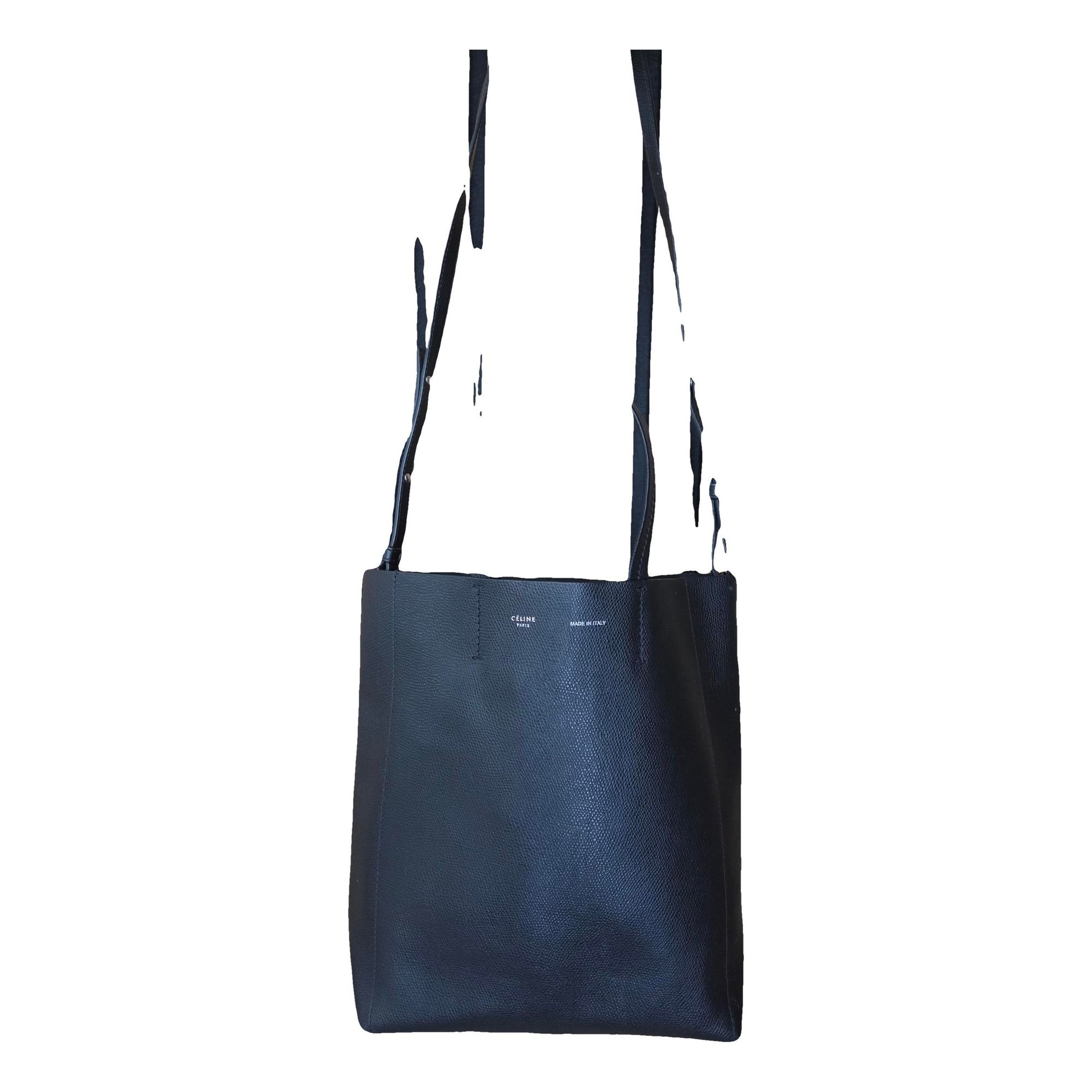 Cabas leather crossbody bag