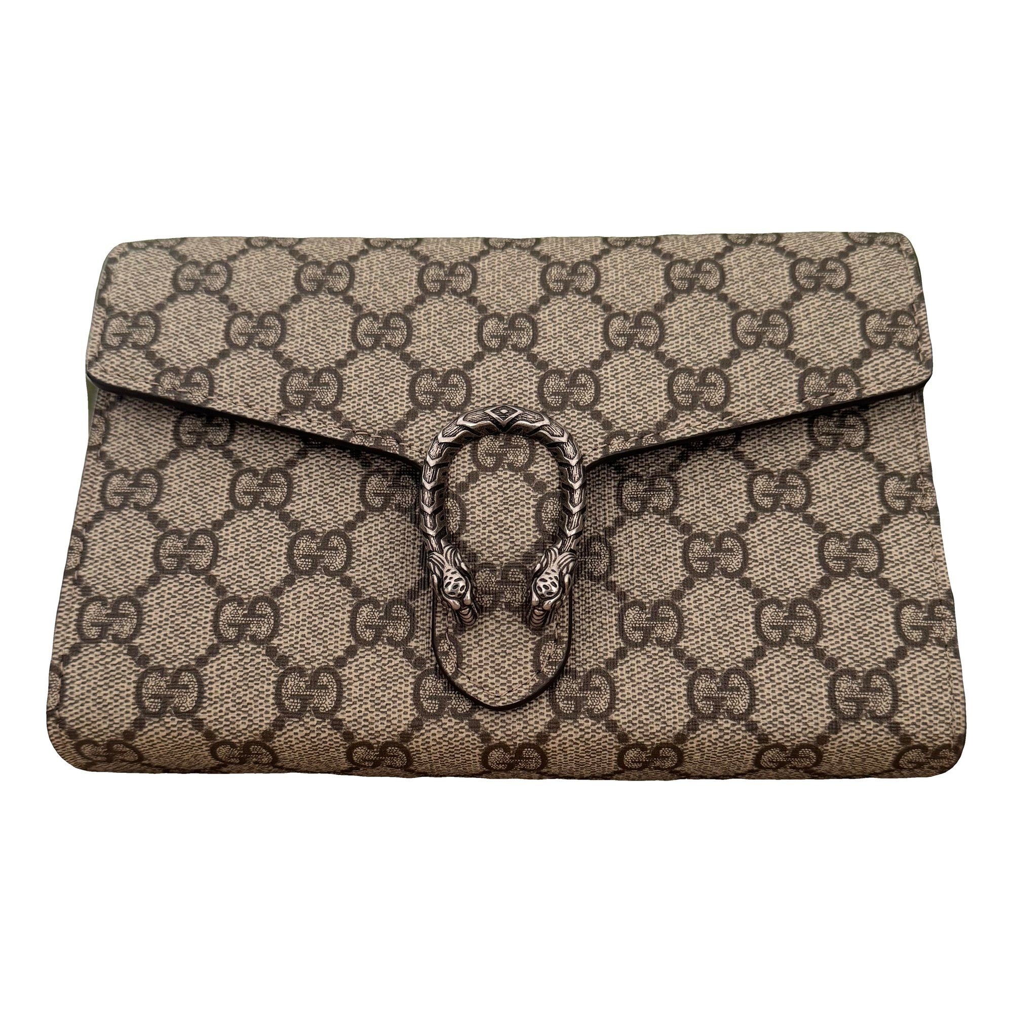 Dionysus leather clutch bag