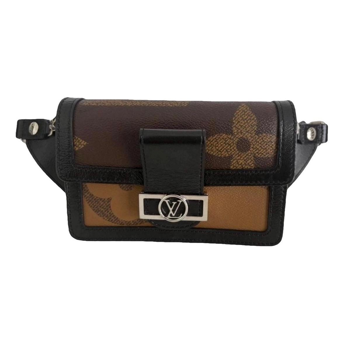 Dauphine leather handbag