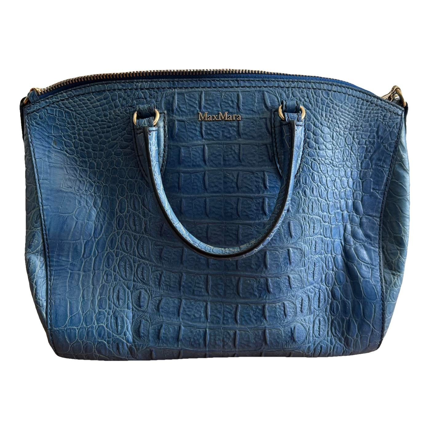 Max Mara Patent leather tote