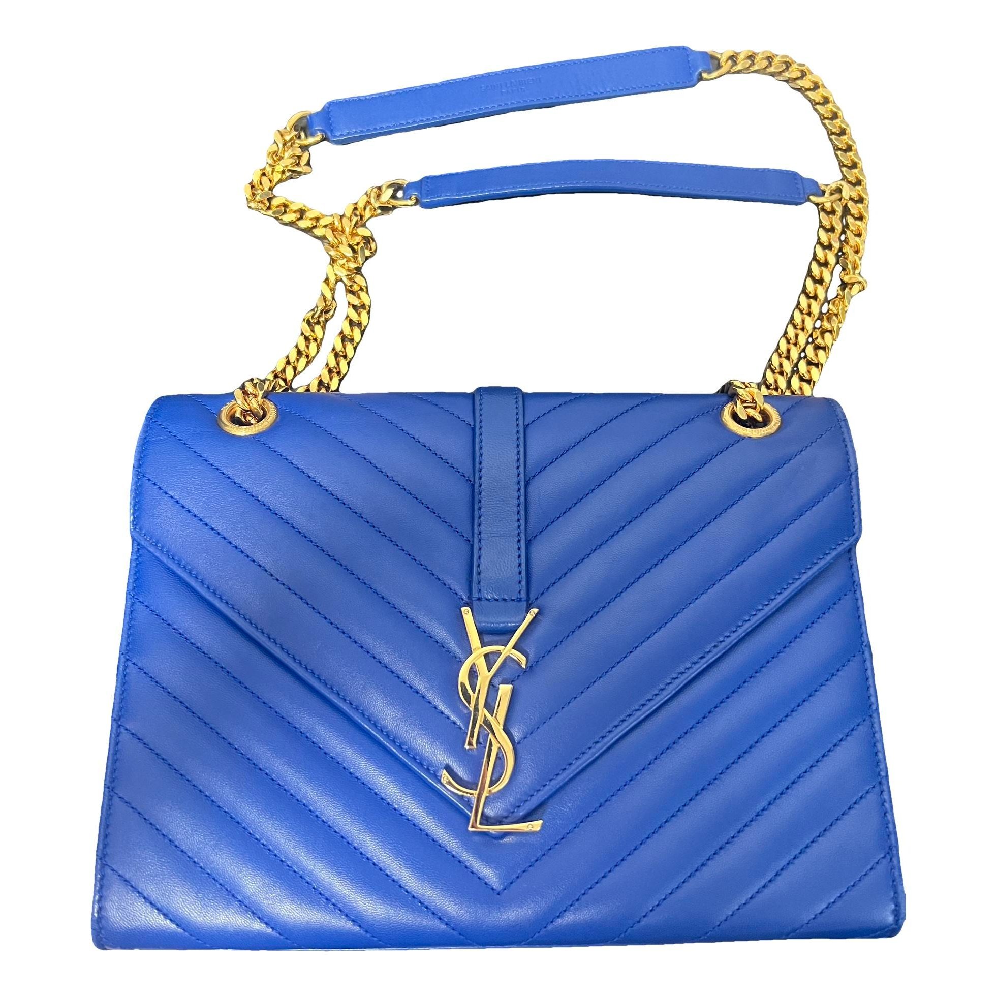 Collége monogramme leather crossbody bag