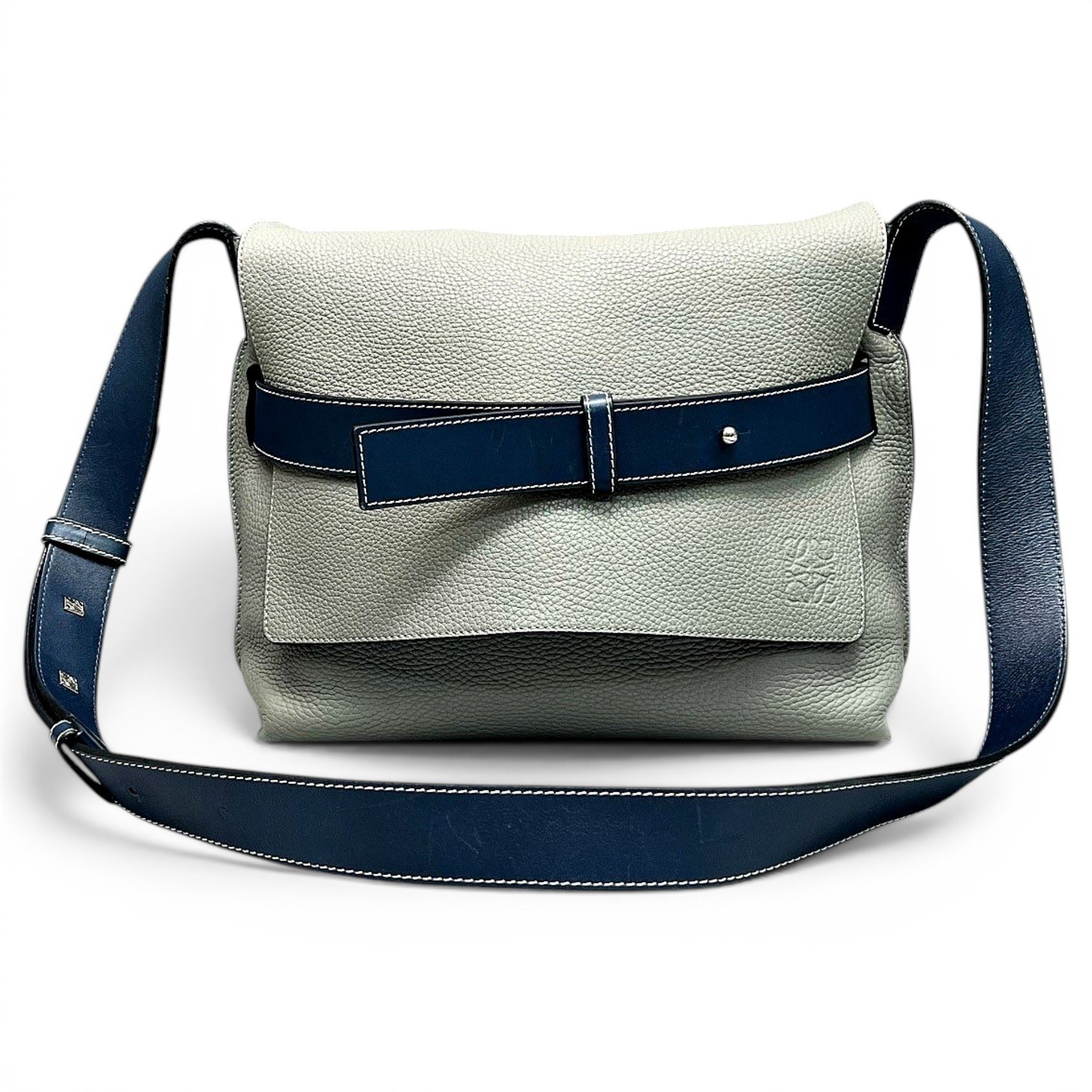 Leather crossbody bag
