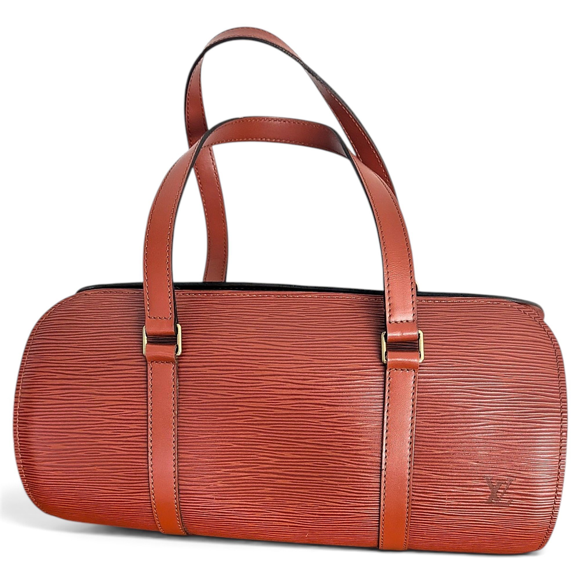 Soufflot Vintage leather handbag