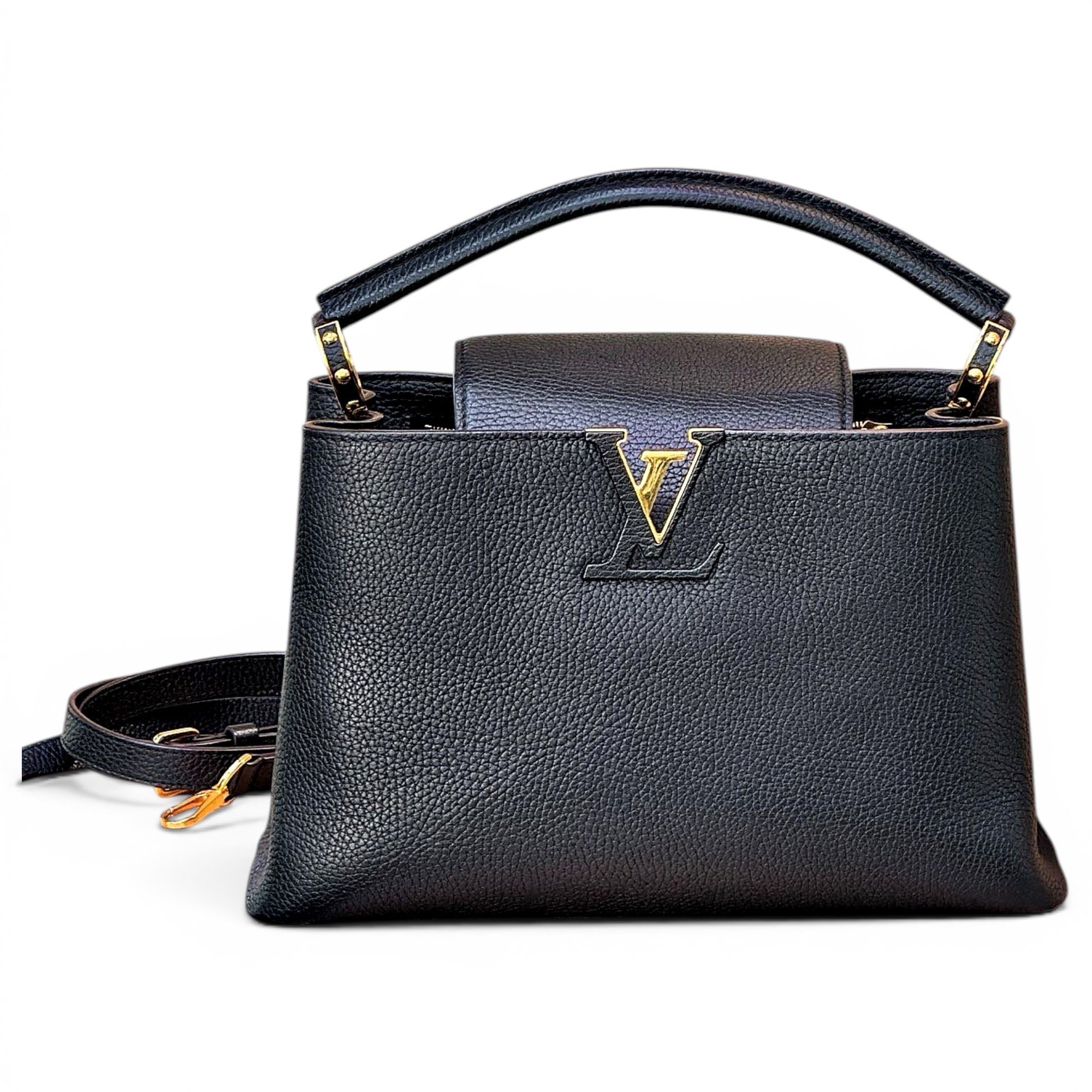 Capucines leather handbag