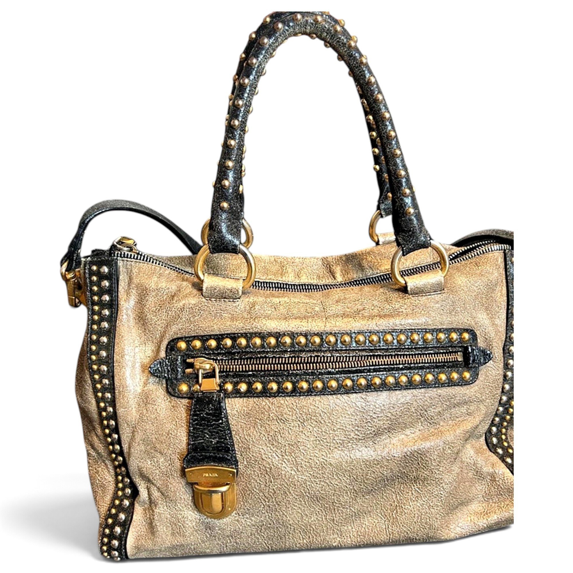 Leather handbag