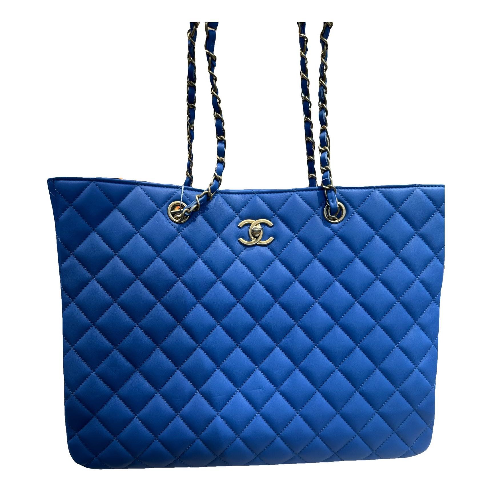 Leather tote