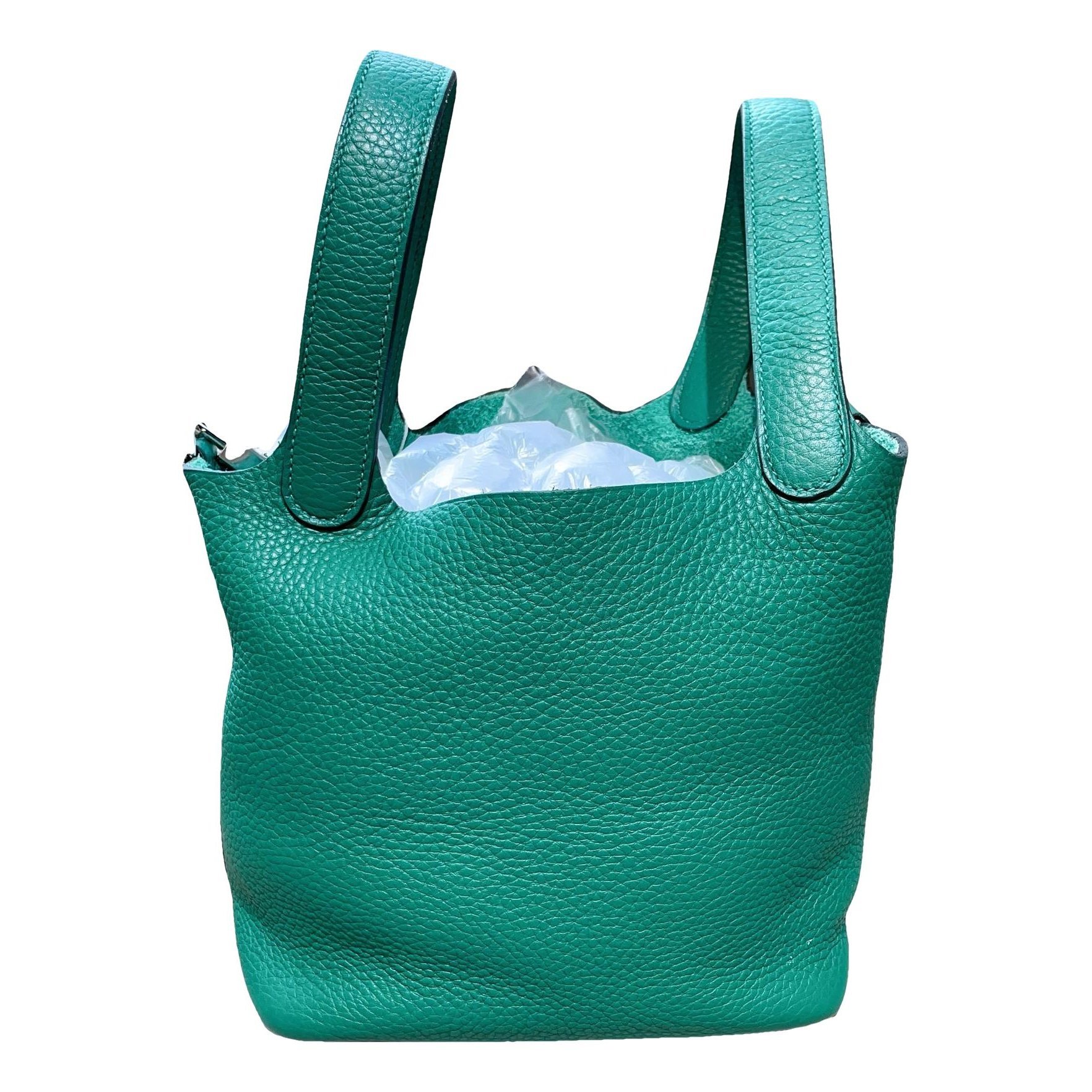 Picotin leather handbag