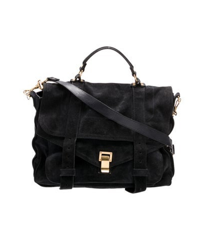 Proenza Schouler Schouler Suede Top Handle Bag