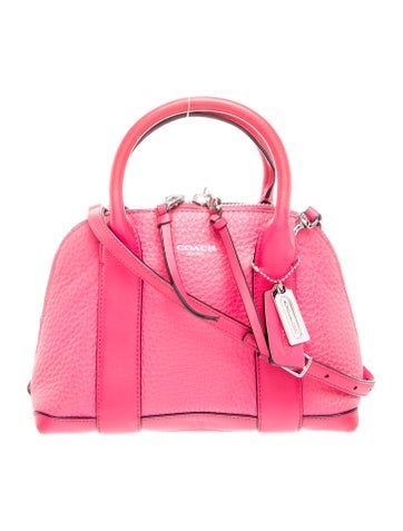 Leather Top Handle Bag