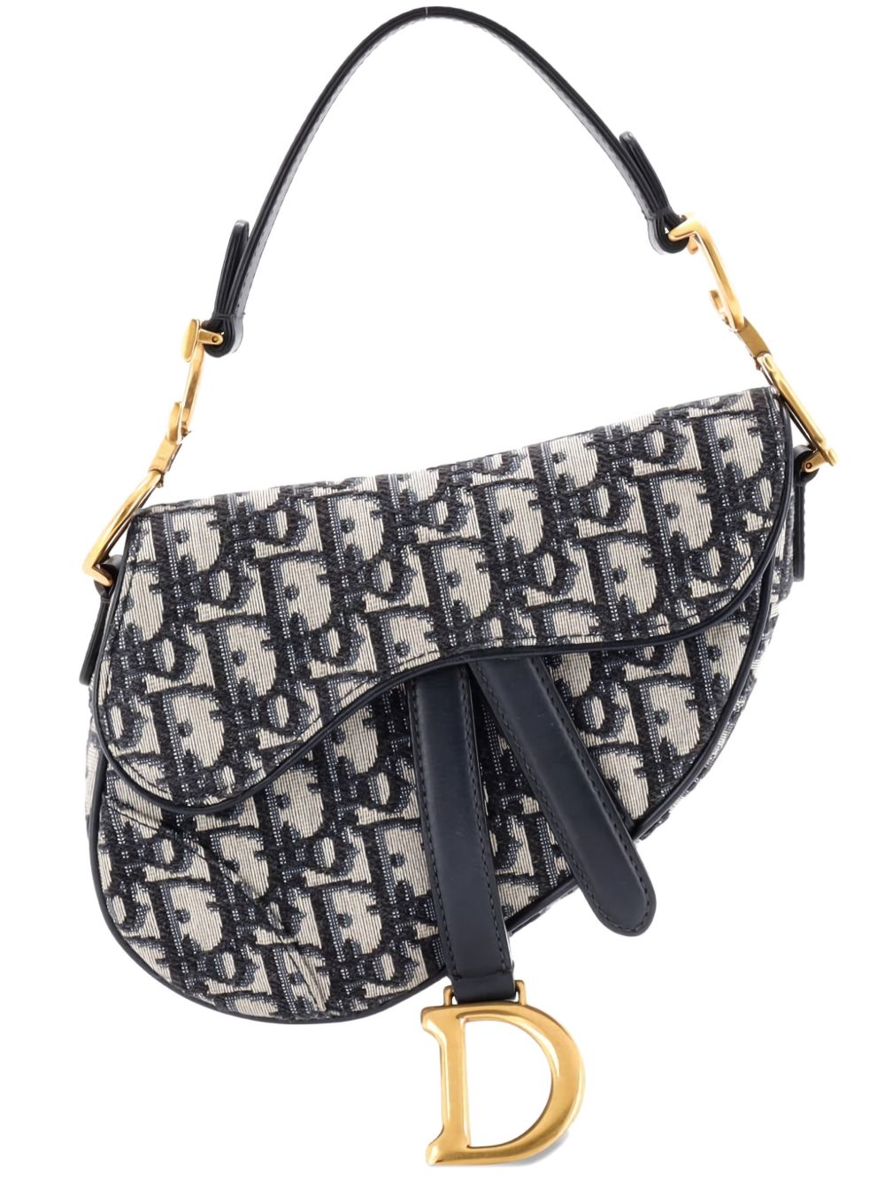 Saddle Handbag Oblique Canvas Mini shoulder bag