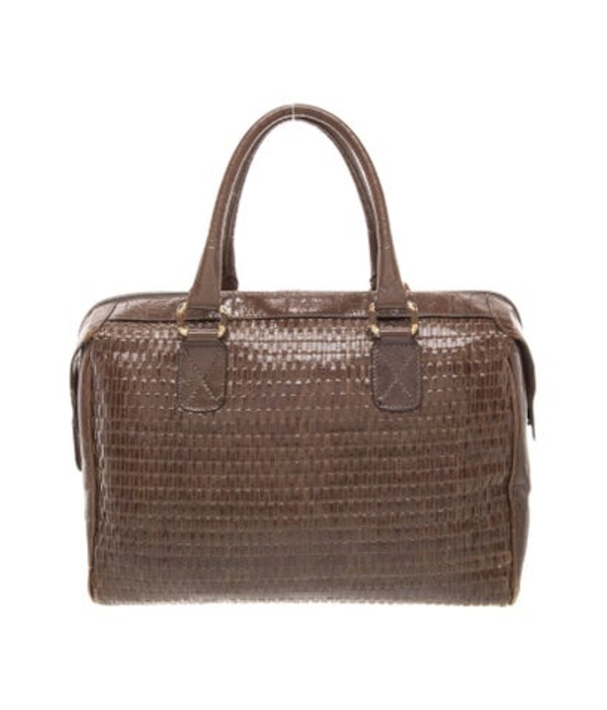 Fendi Leather Top Handle Bag Vintage