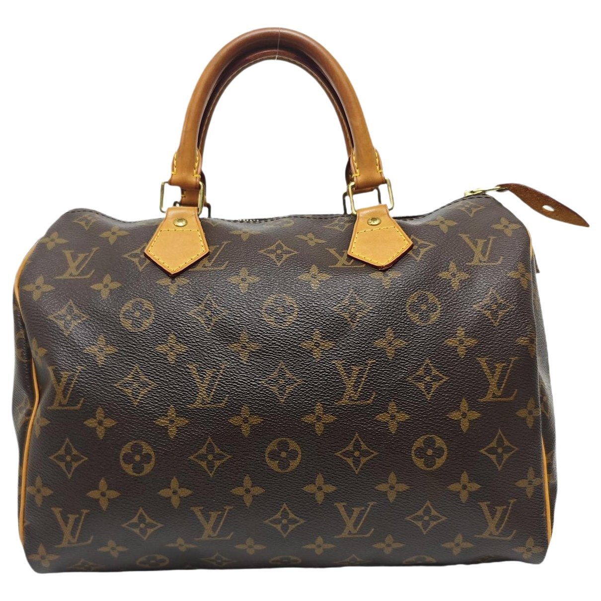 Nano Speedy / Mini HL leather handbag