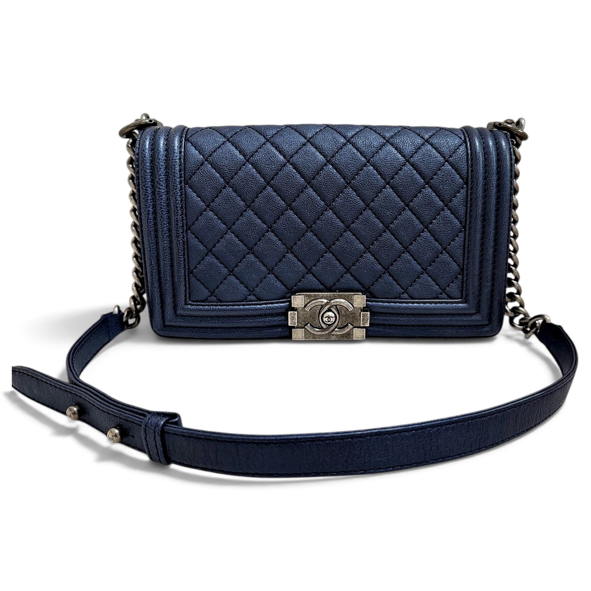 Boy leather handbag